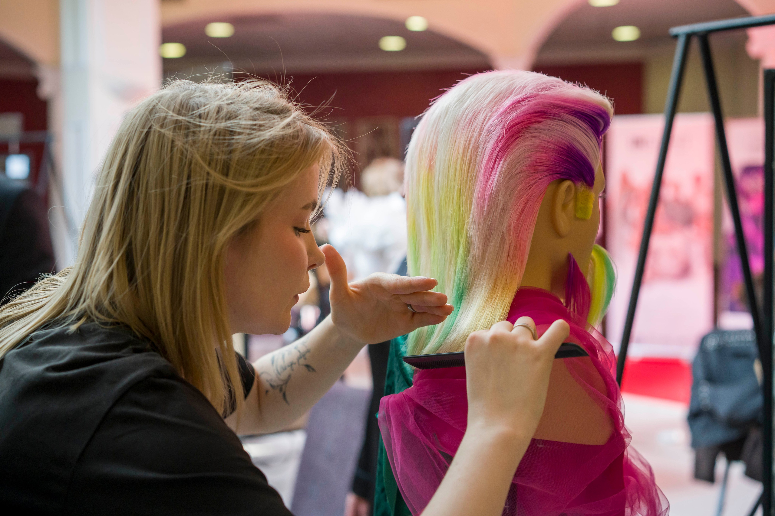 Парикмахерское искусство. Фотограф в Санкт-Петербурге. Репортажная и все съёмки для бизнеса