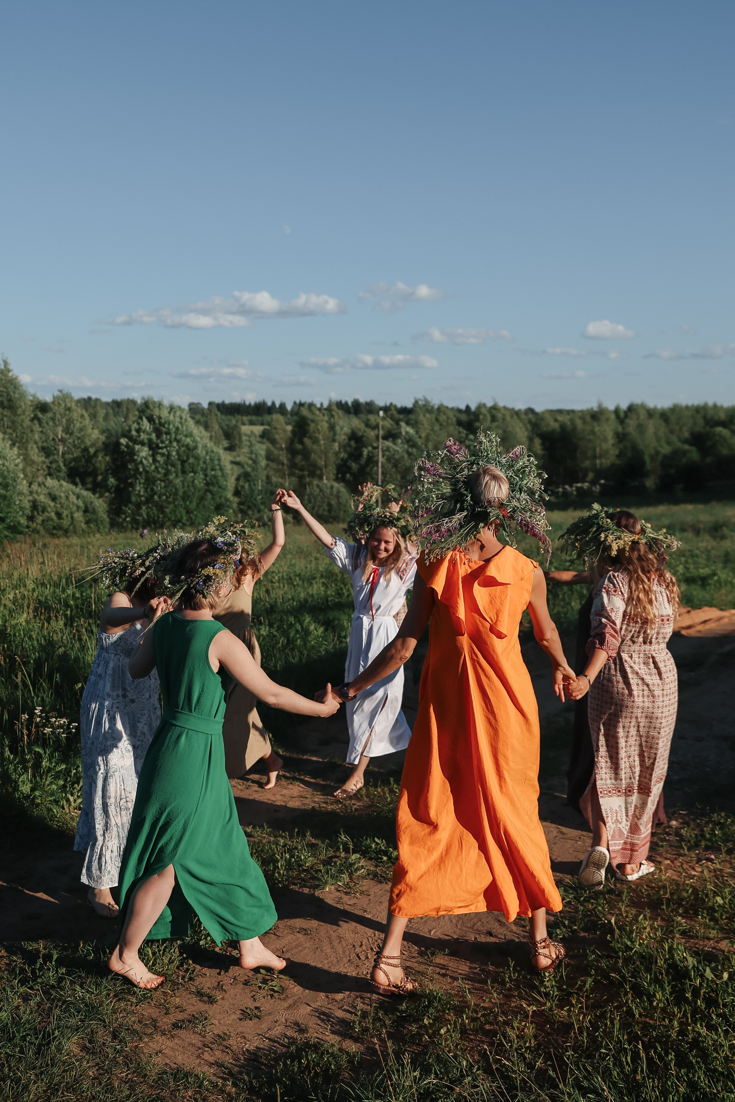 Йога-ретрит в Завидово на Иван Купалу. Фотограф и видеограф Анна Домашенко