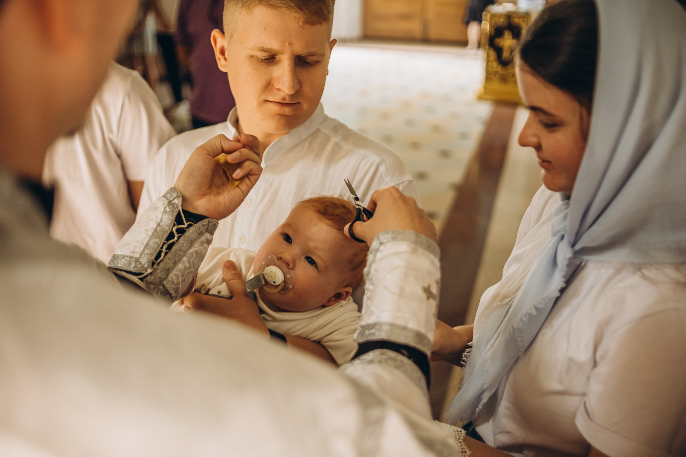 Крещение Надежды. Семейный фотограф в Волгодонске Краченцева Анна