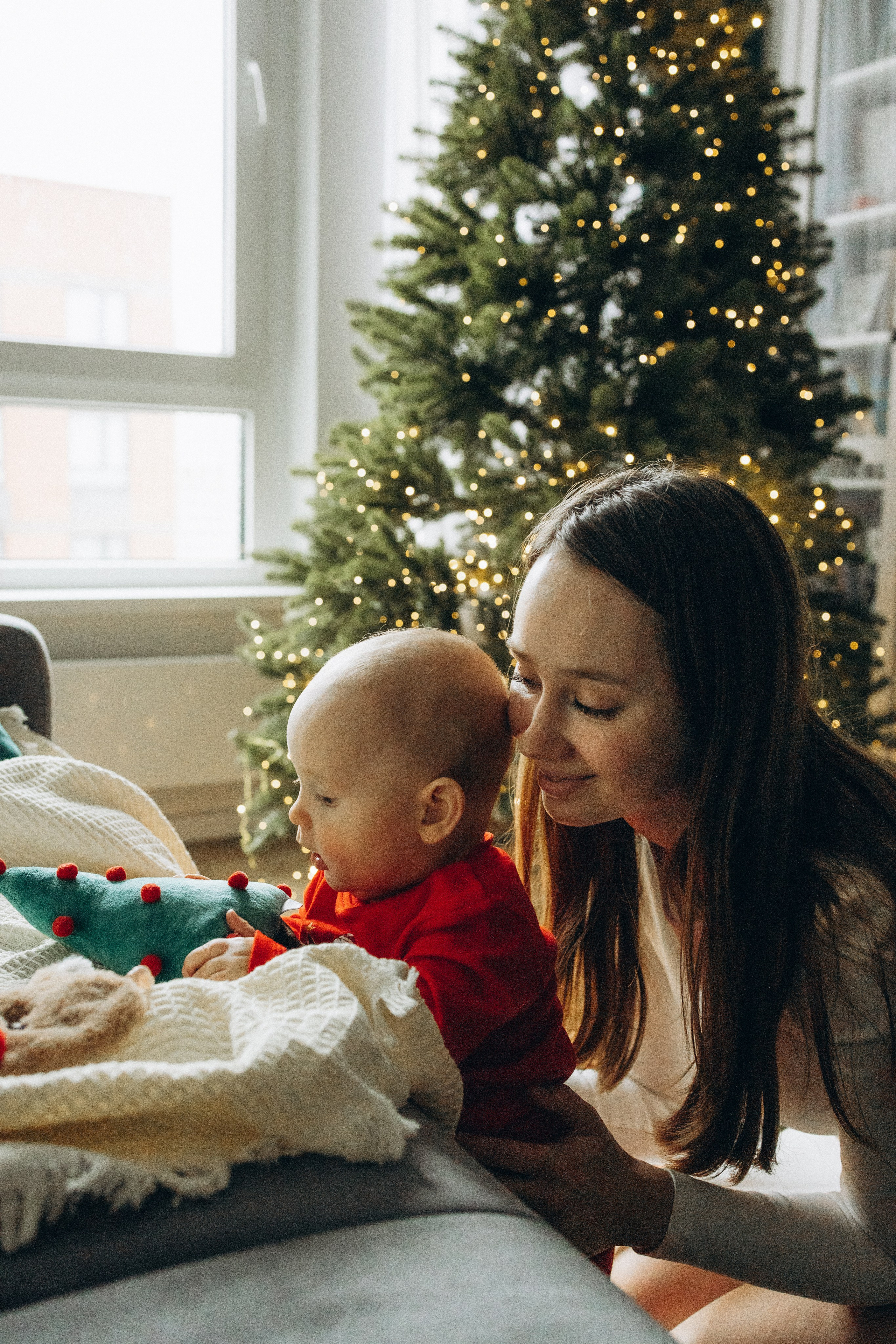 Первый Новый год Андрюши. Фотограф lifestylе в Москве Пшеничная Анастасия