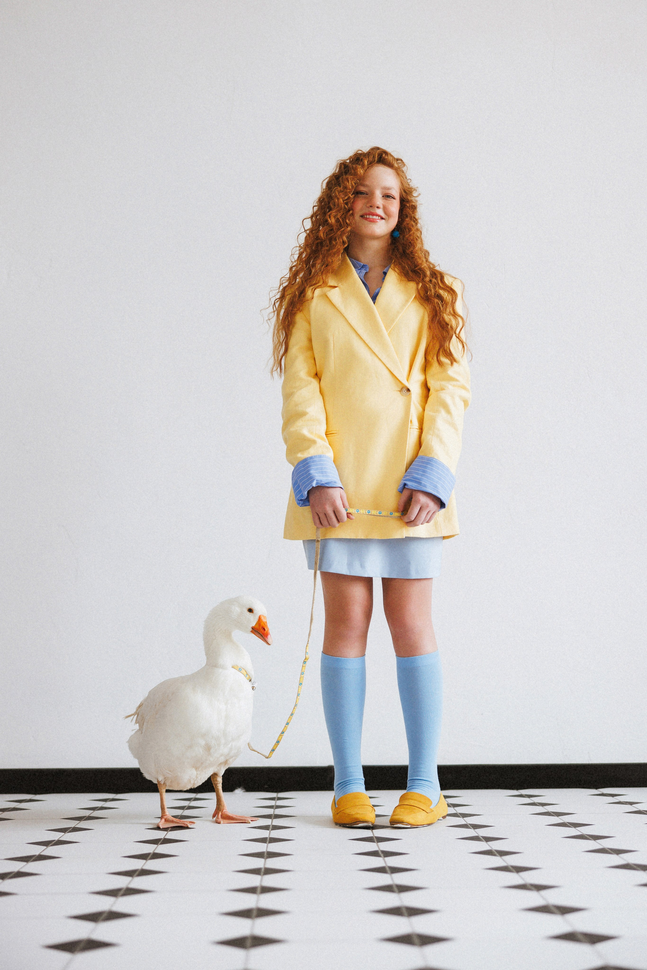 Фотосессия с Гусем в фотостудии «Lite, город Краснодар. Семейный и детский фотограф в Краснодаре Анна Трашкова