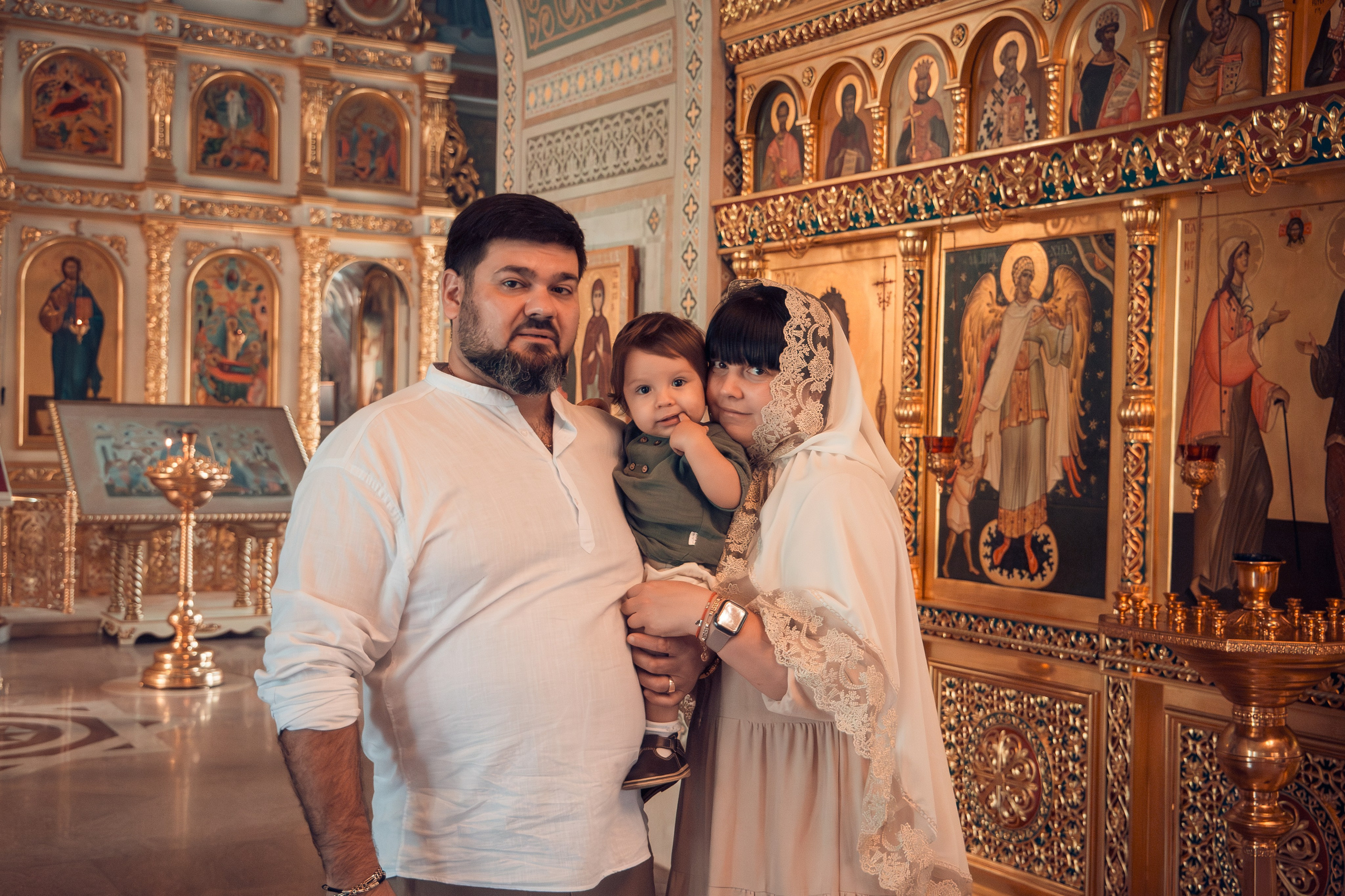 Семейный портрет в храме. Фото Юлия Щедрина