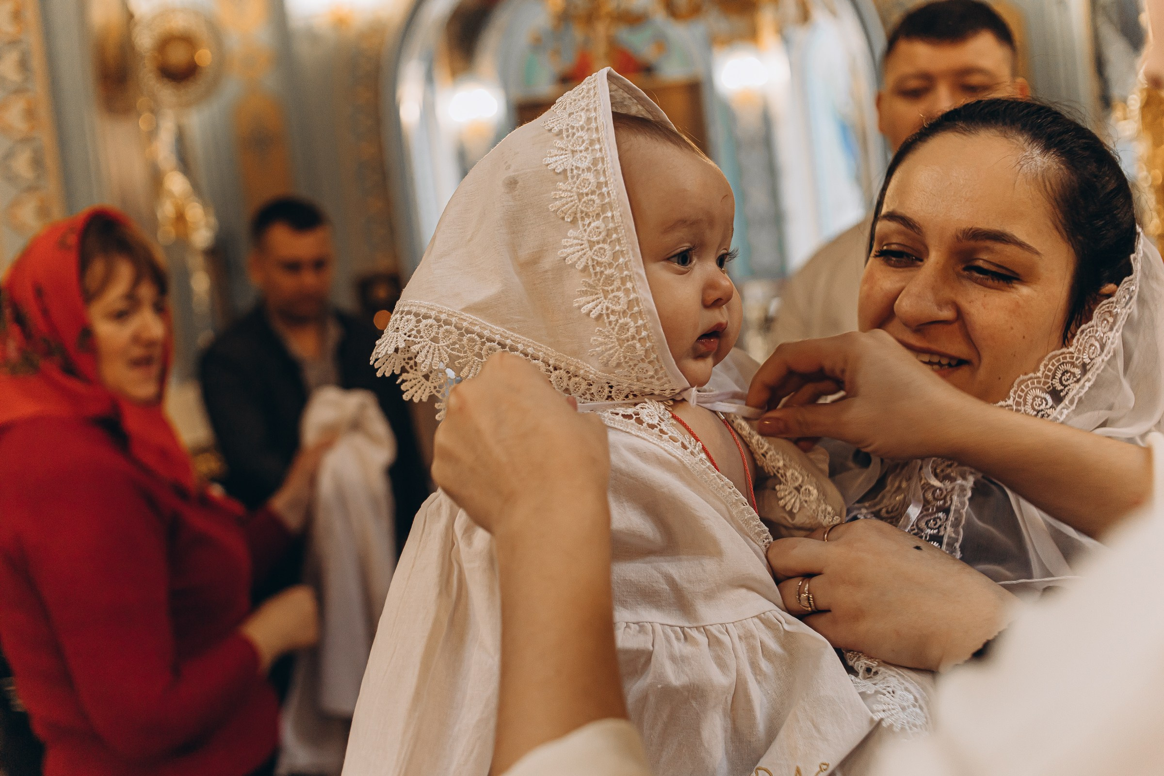 Крещение Виолетты. Семейный фотограф в Волгодонске Краченцева Анна