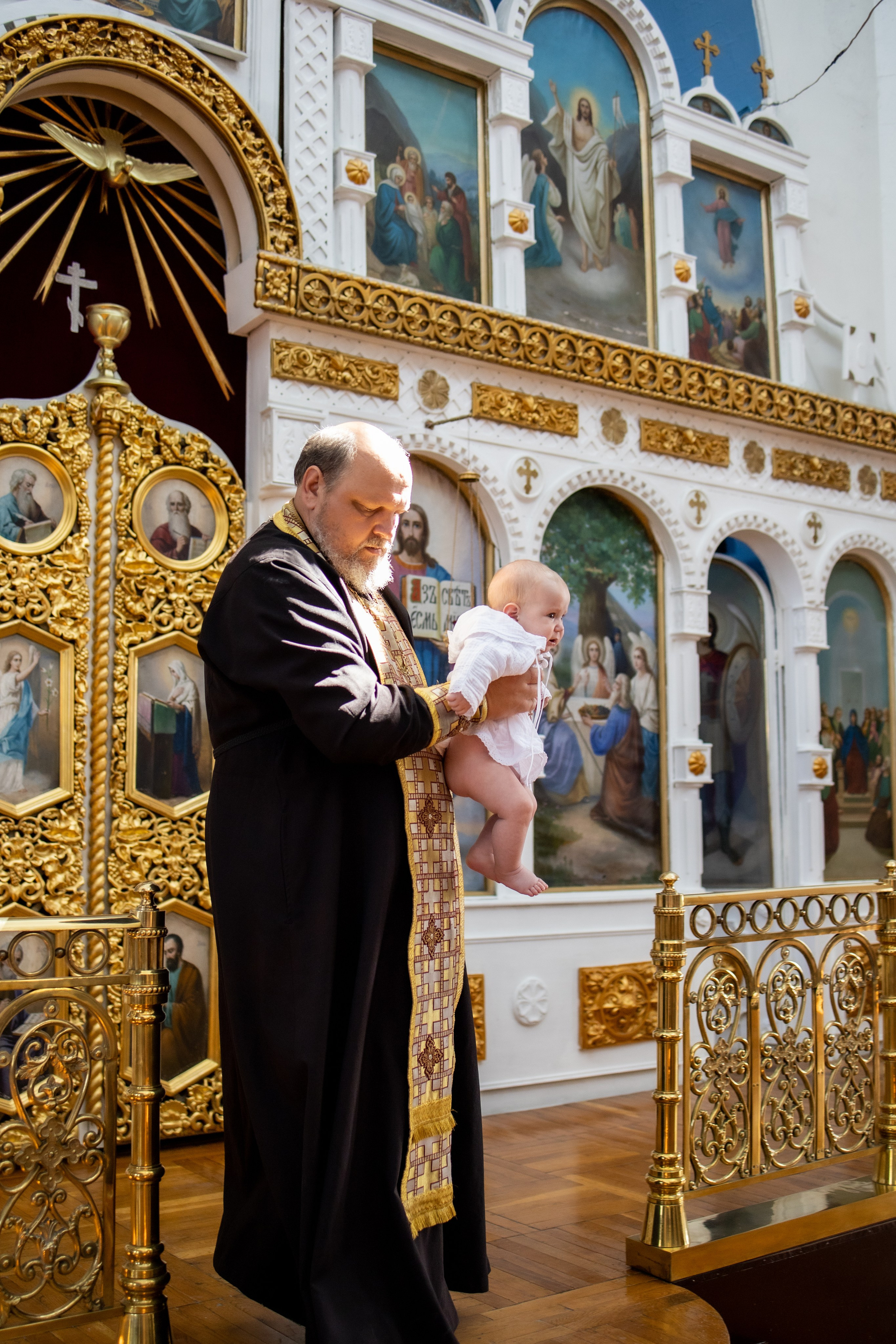Крещение Вовочки. Фотограф Надежда Лукьянова