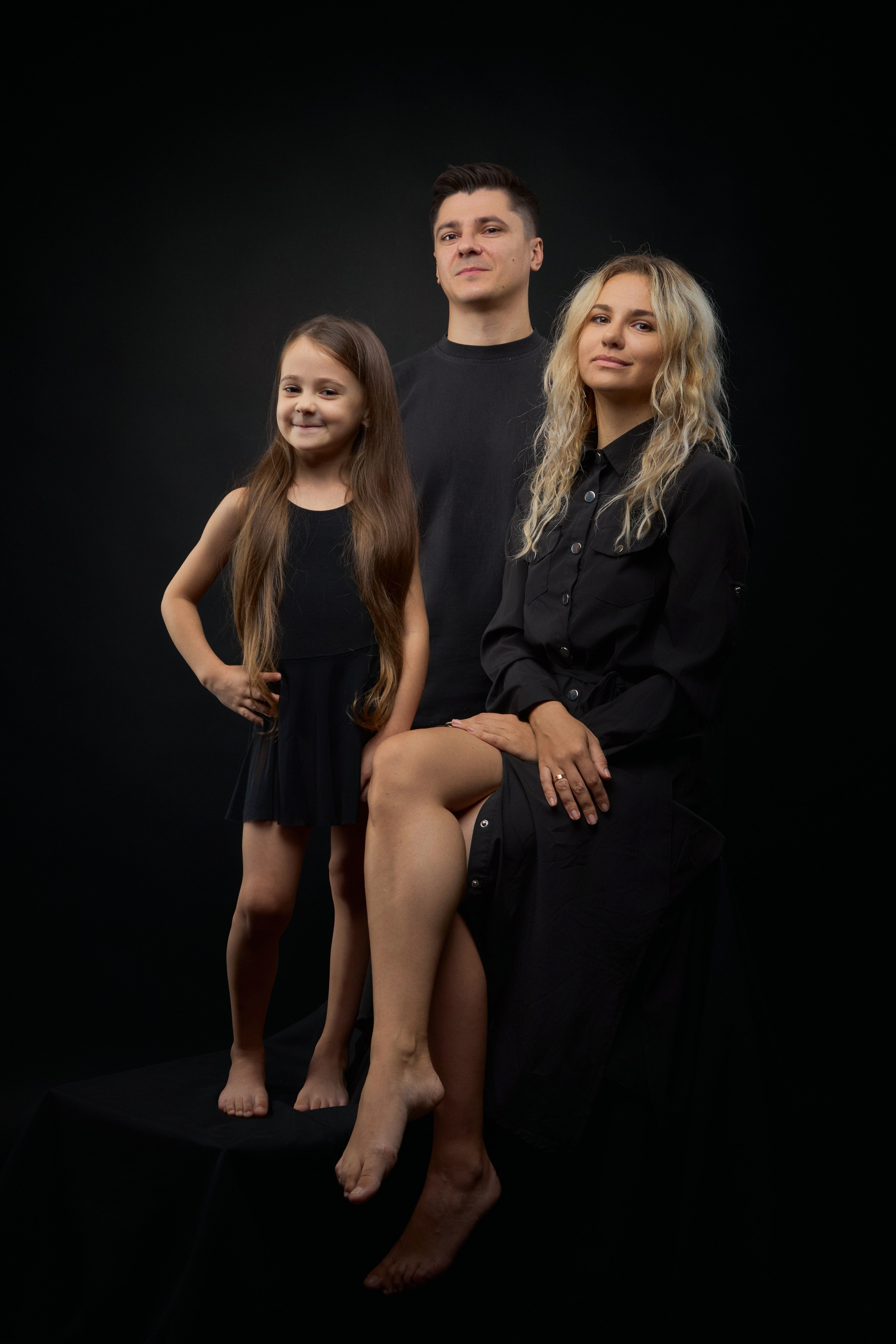 Семейная фотосессия семьи Меренковых. Фотостудия123