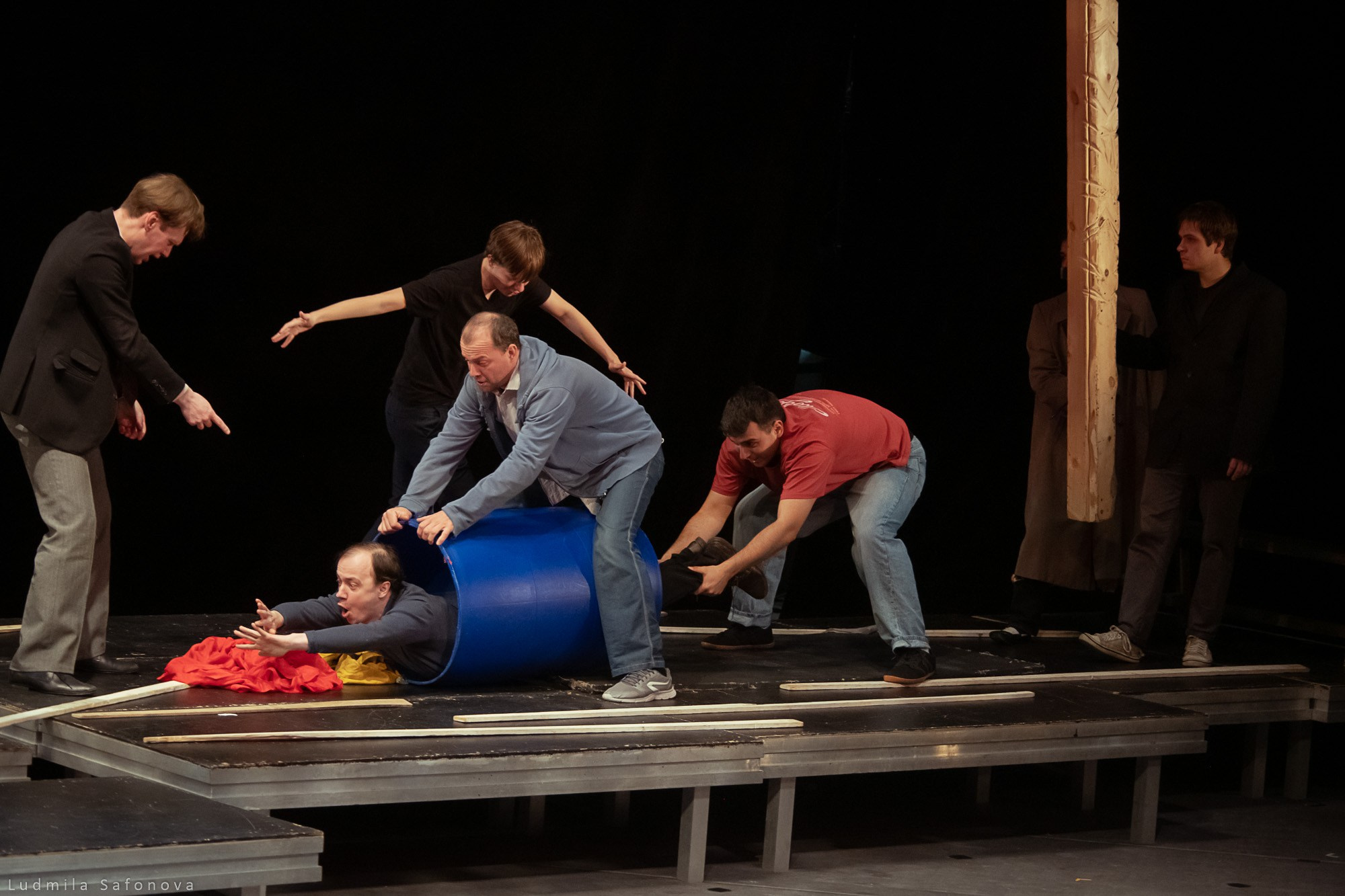 Театр Эрмитаж. Репетиция спектакля «Гамлет. Путь к отцу». Режиссёр Михаил Левитин. Lucytheatre