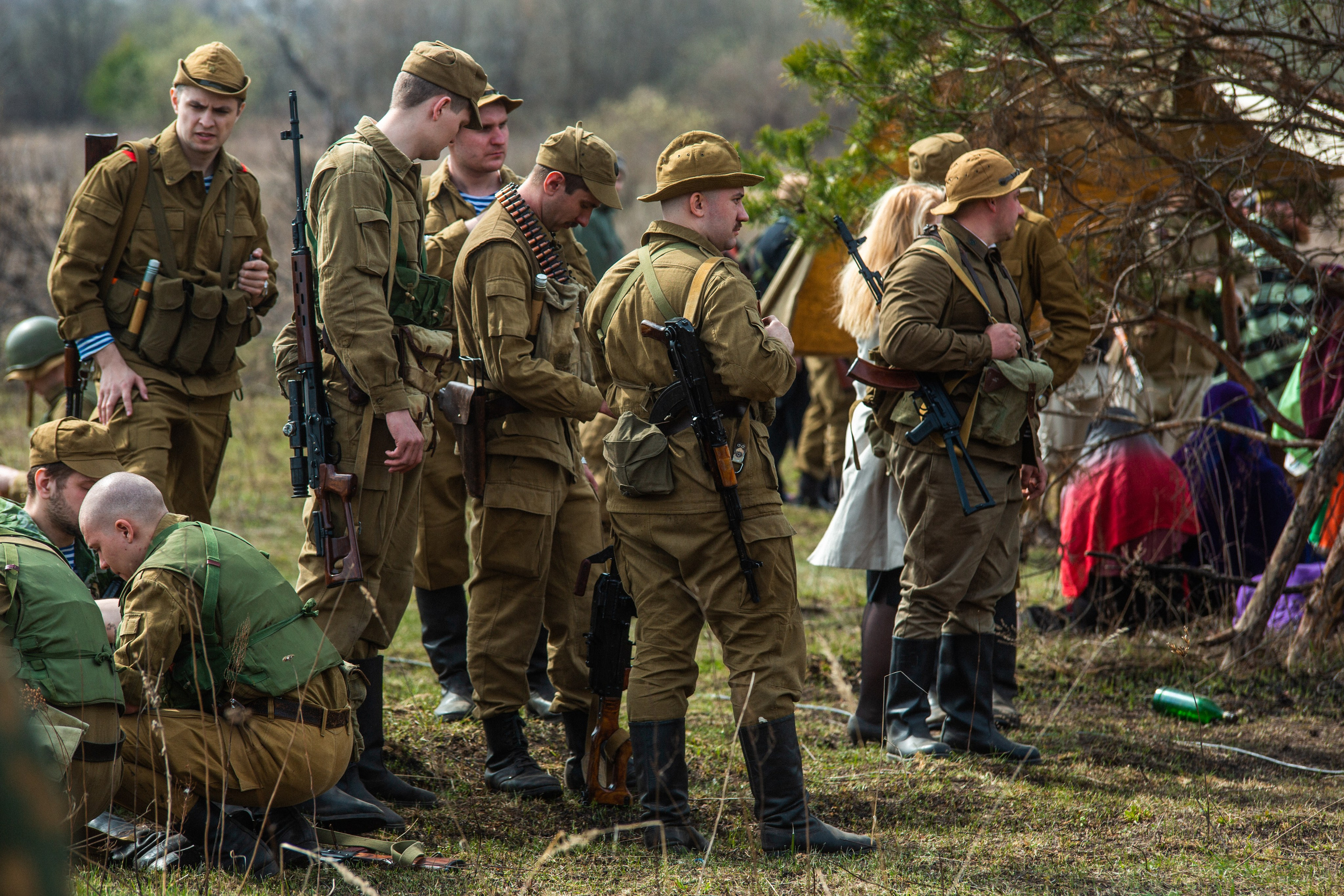 РЕКОНСТРУКЦИЯ БОЯ — АФГАН. Профессиональный фотограф в Мценске и Орловской области