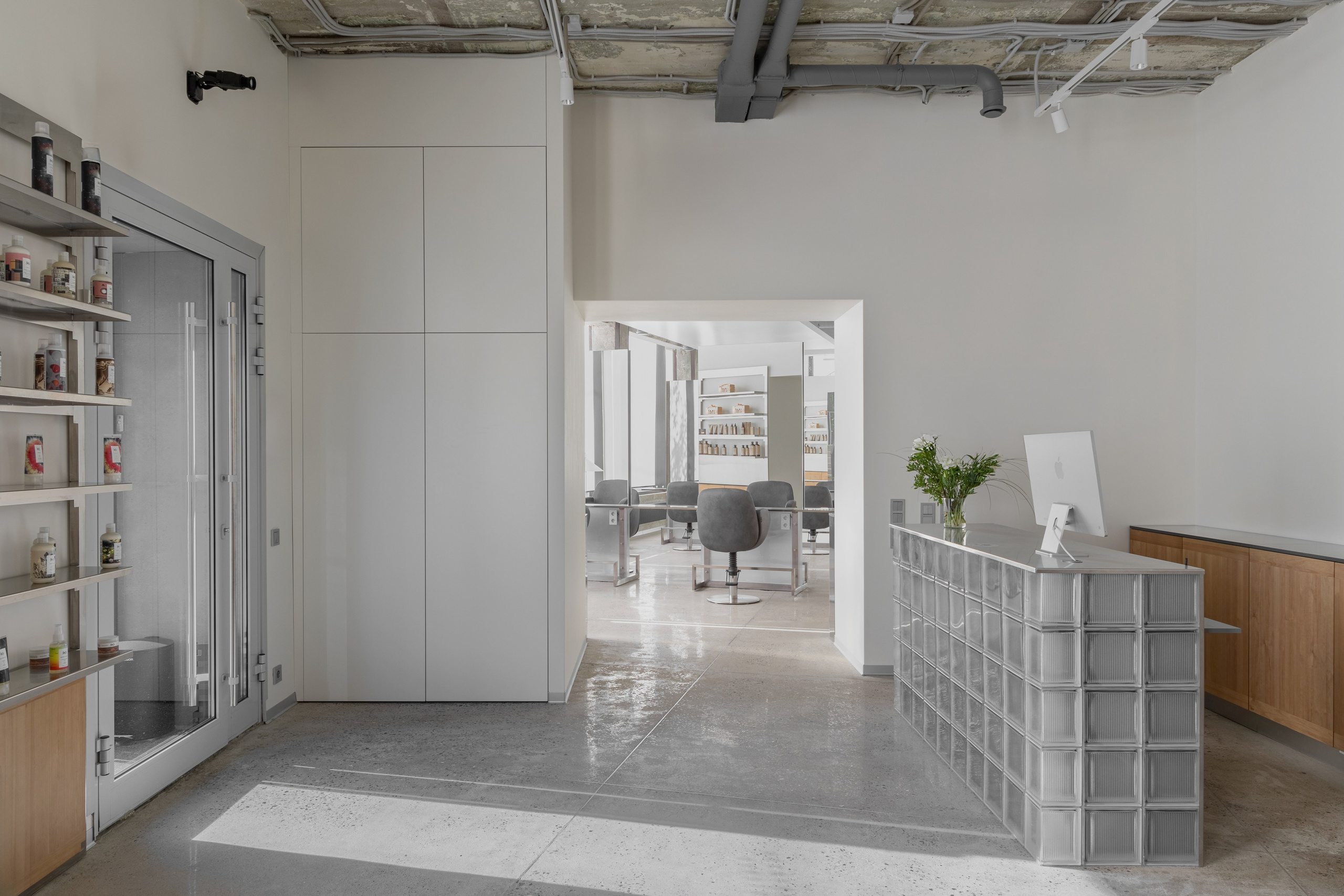 Парикмахерская Культура в Москве. Интерьерный фотограф в Нижнем Новгороде и Москве Владимир Гудков