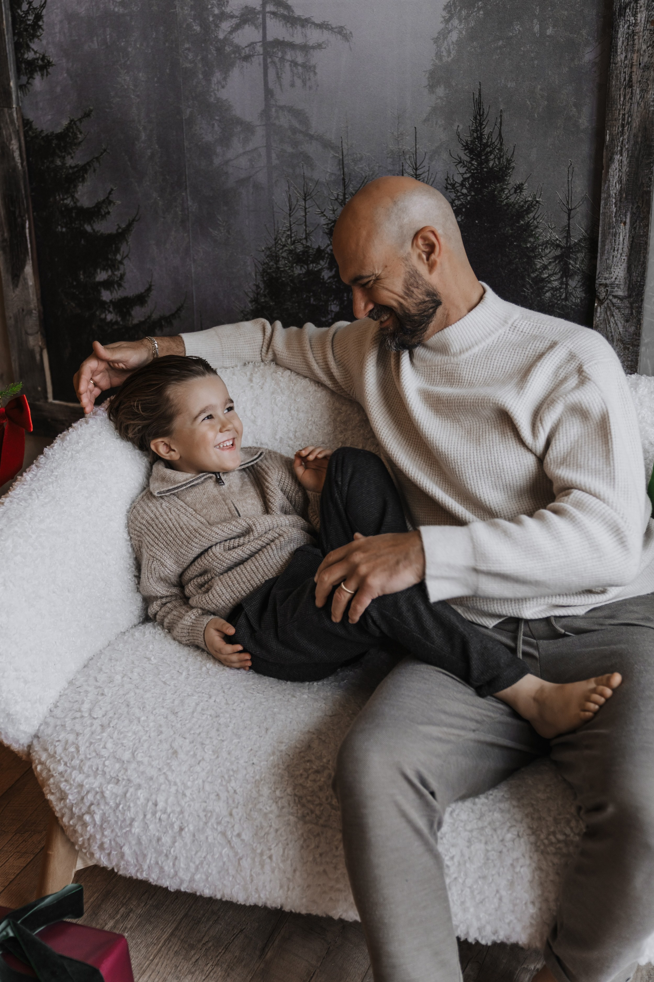 Лиза, Скарлетт, Винсент и Деннис. Минск, Рождество. Olga Modjaro