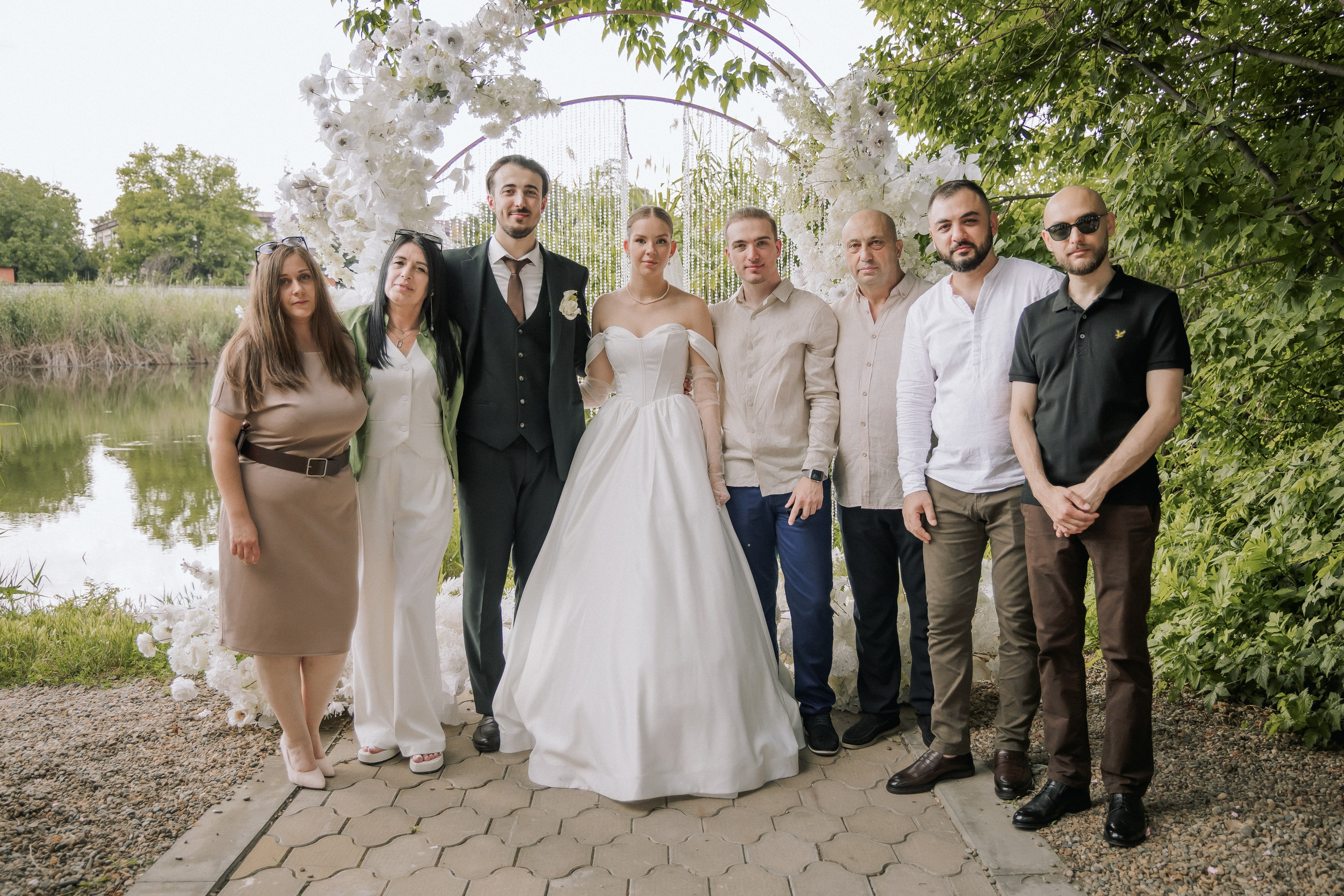 Свадебный день Лины и Роберта. Свадебная фотография. Арина Рубах