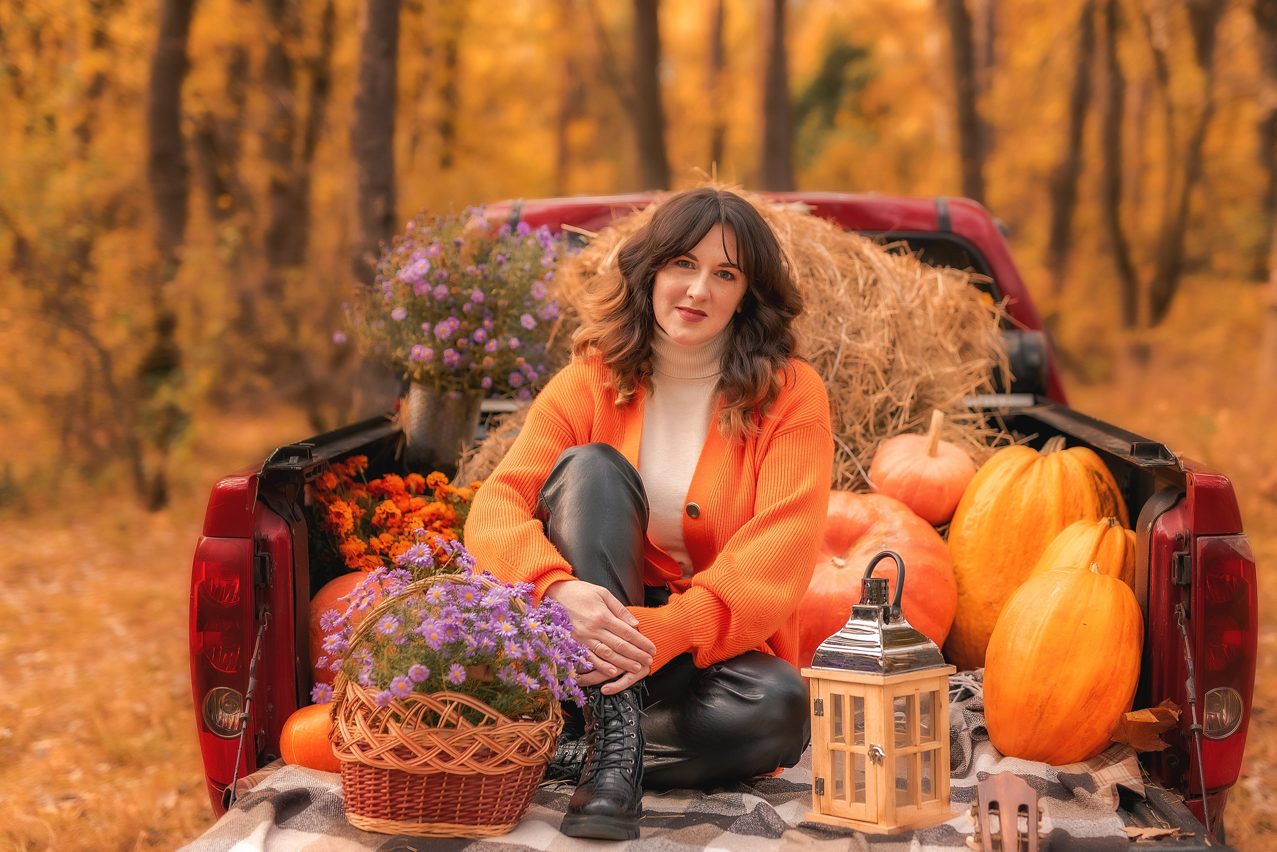 Осенний пикап2. Семейный, детский фотограф в Воронеже Анна Никитина