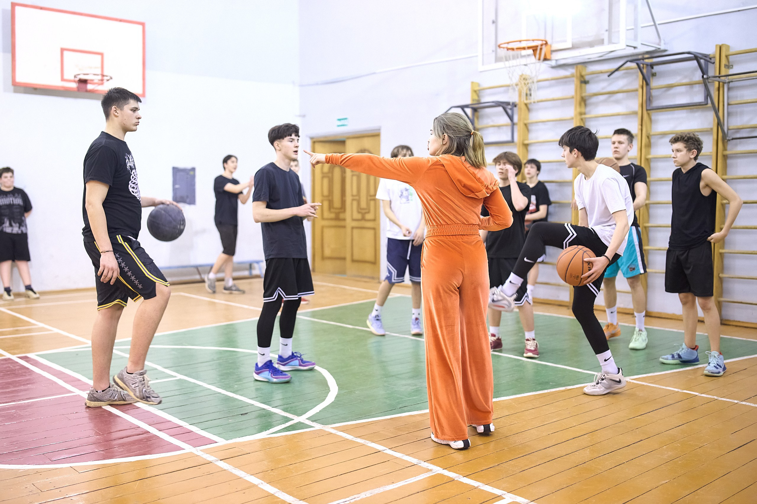 Тренировка по Баскетболу, Калуга. Фотограф Игорь Михайлов