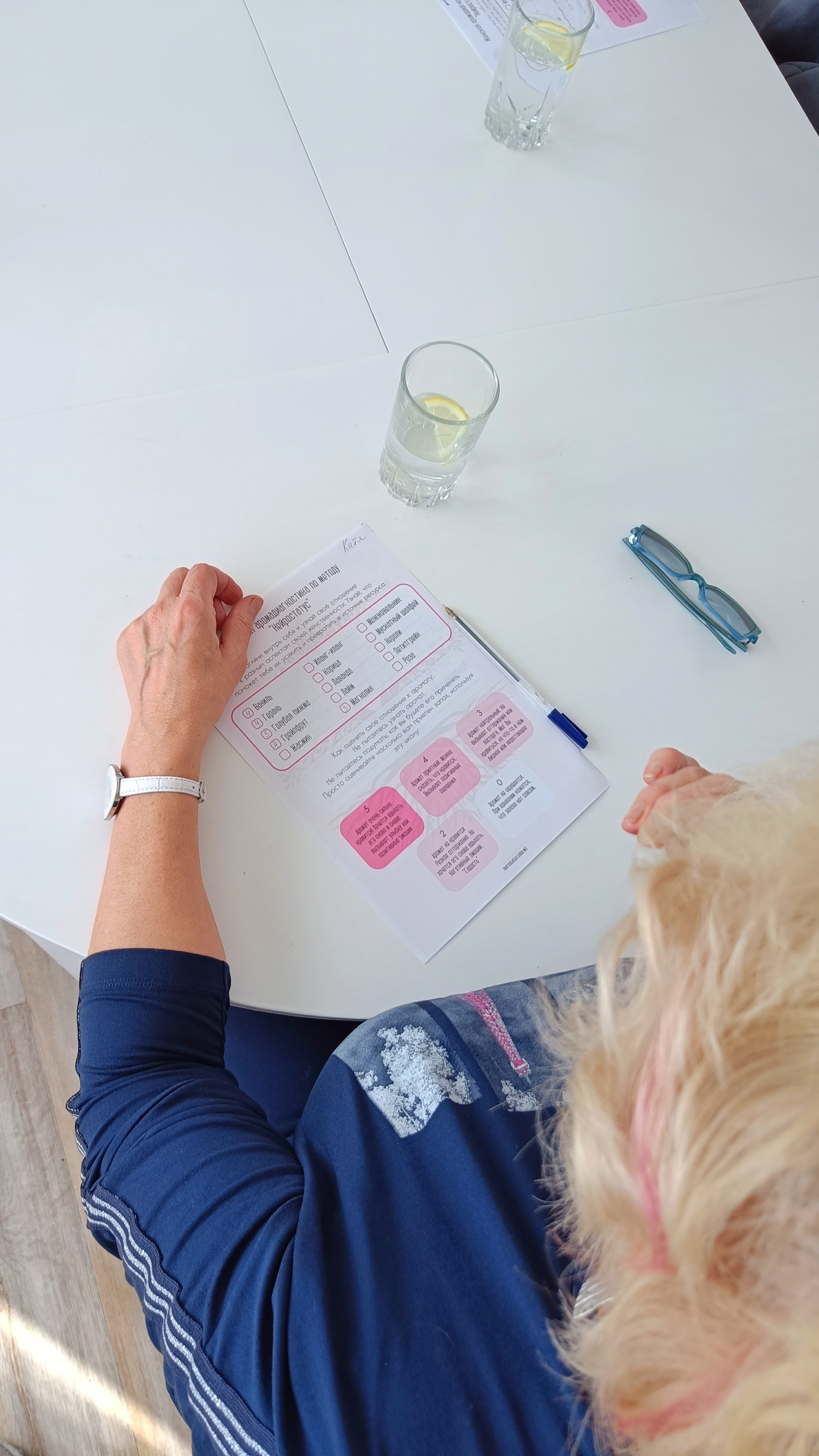 Ароматестирование на тему Женственность