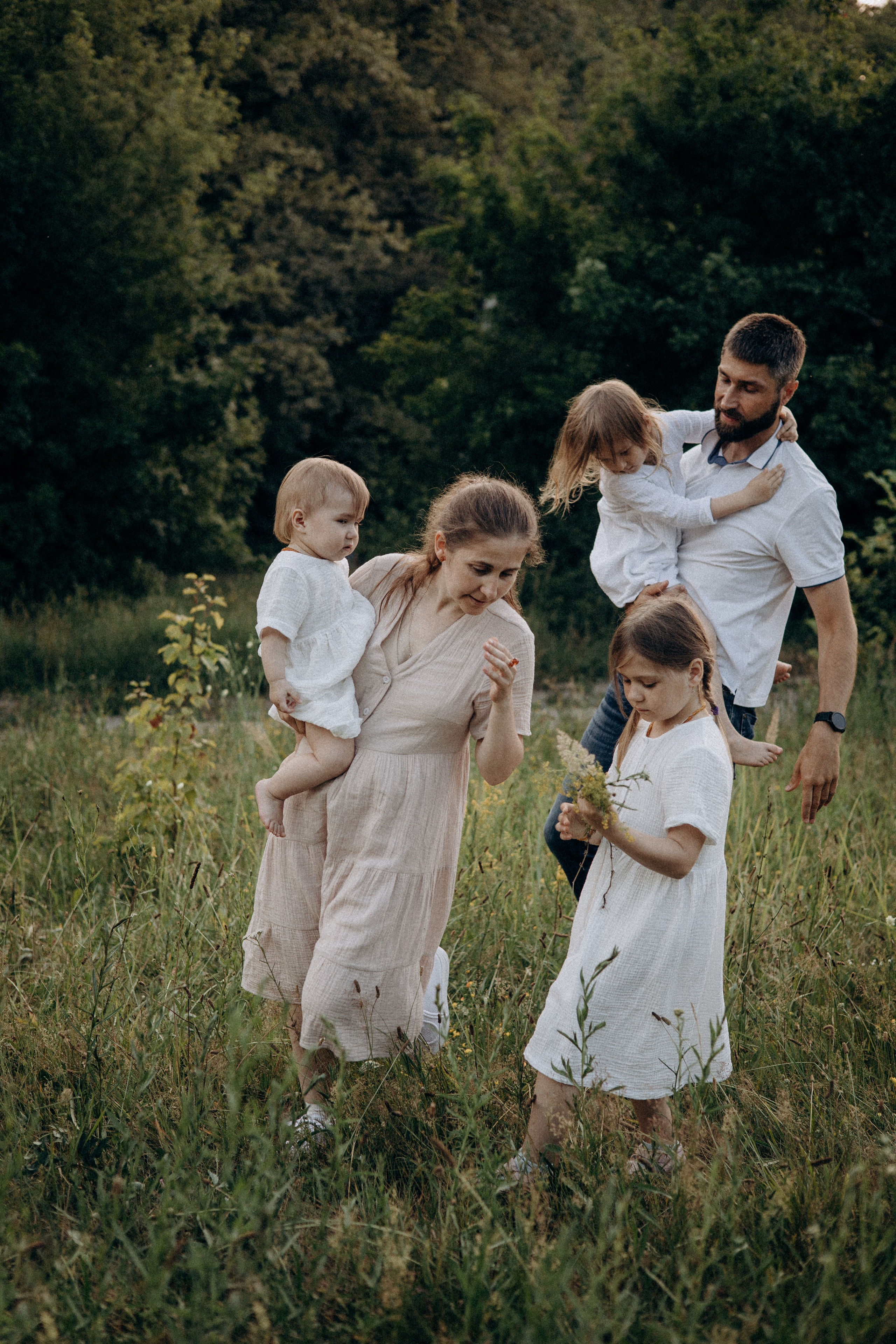 Маша, Антон, Варя, Фея и Вера. Портретный и семейный фотограф в Воронеже Ксения Ремизова
