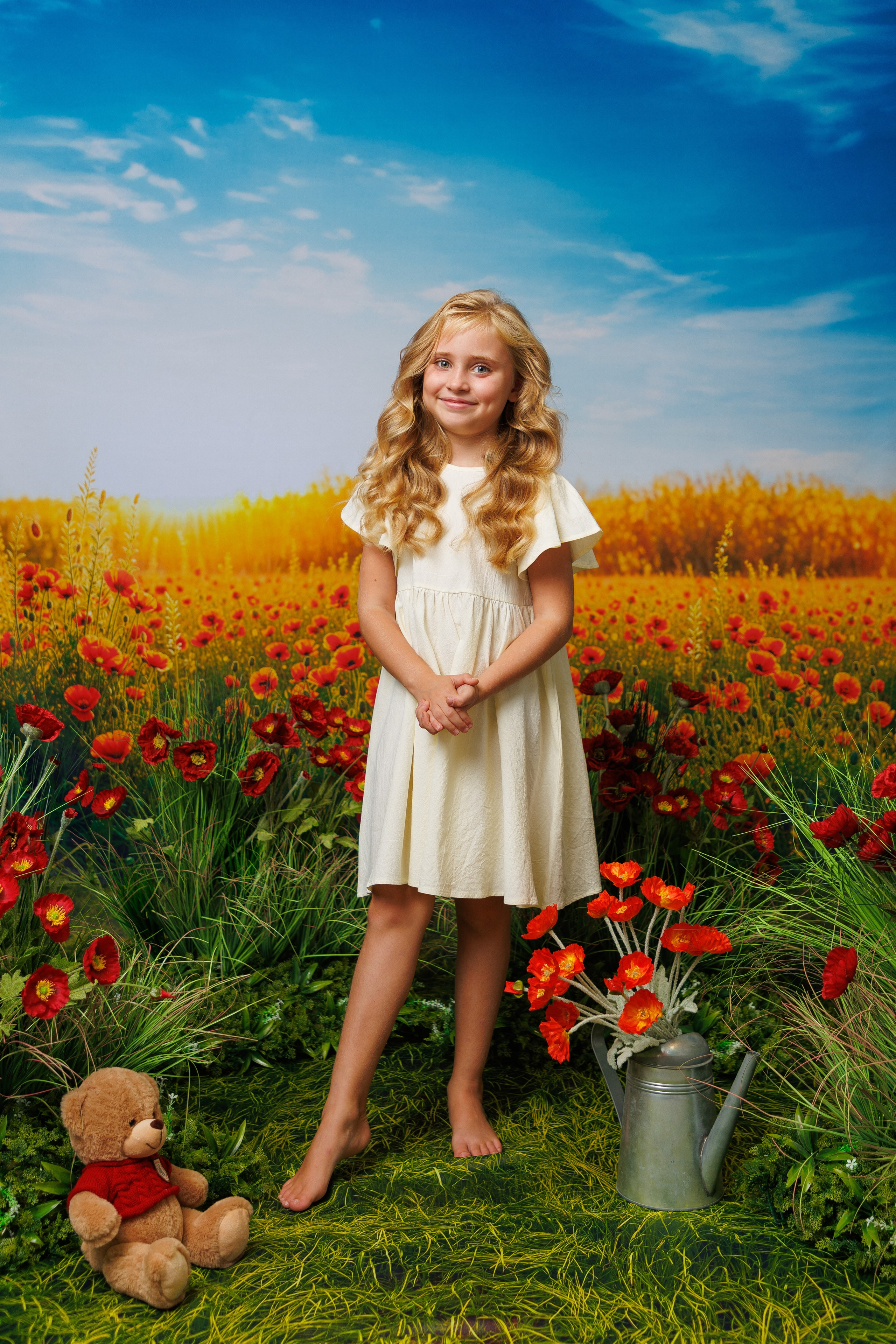 Маки. Детская фотостудия Москва