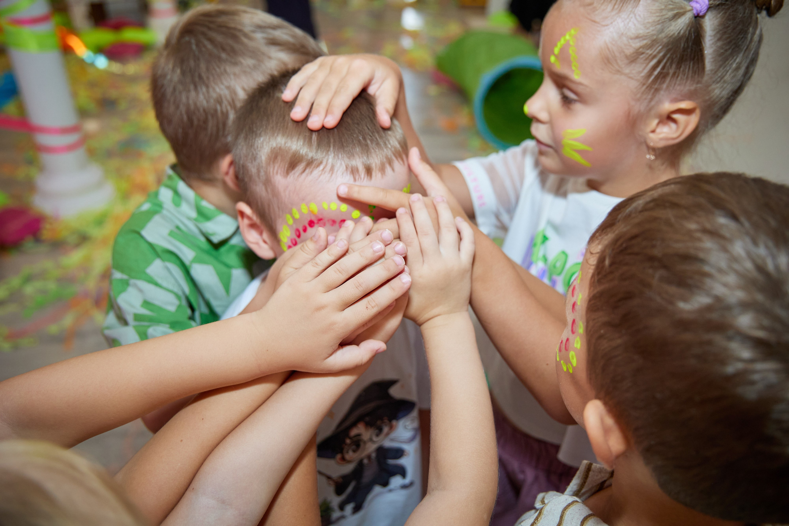 Репортажные кадры с детских праздников