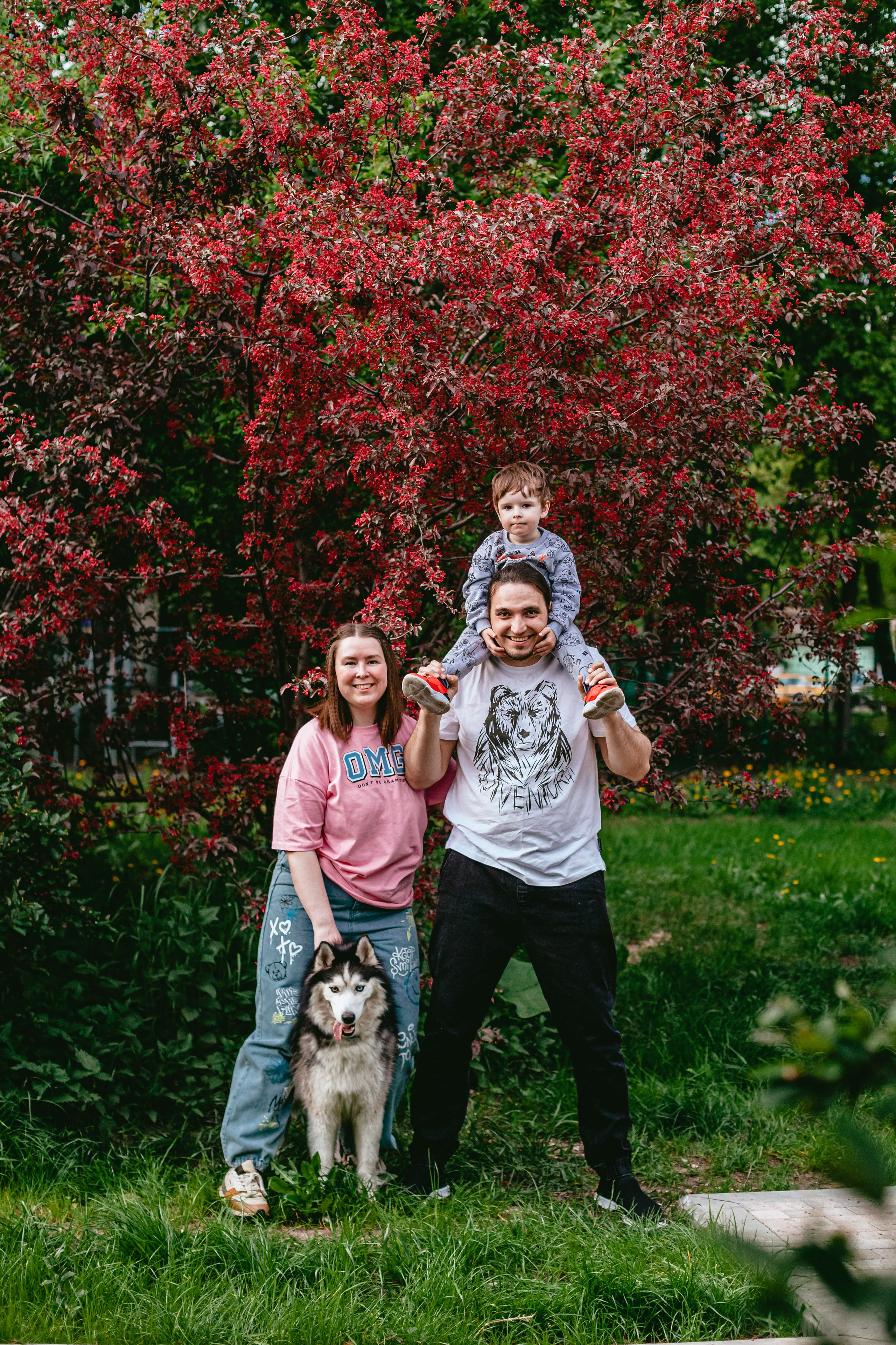 Семейная экспресс фотосессия в рамках фотодня. Фотограф-анималист Татьяна Степанова