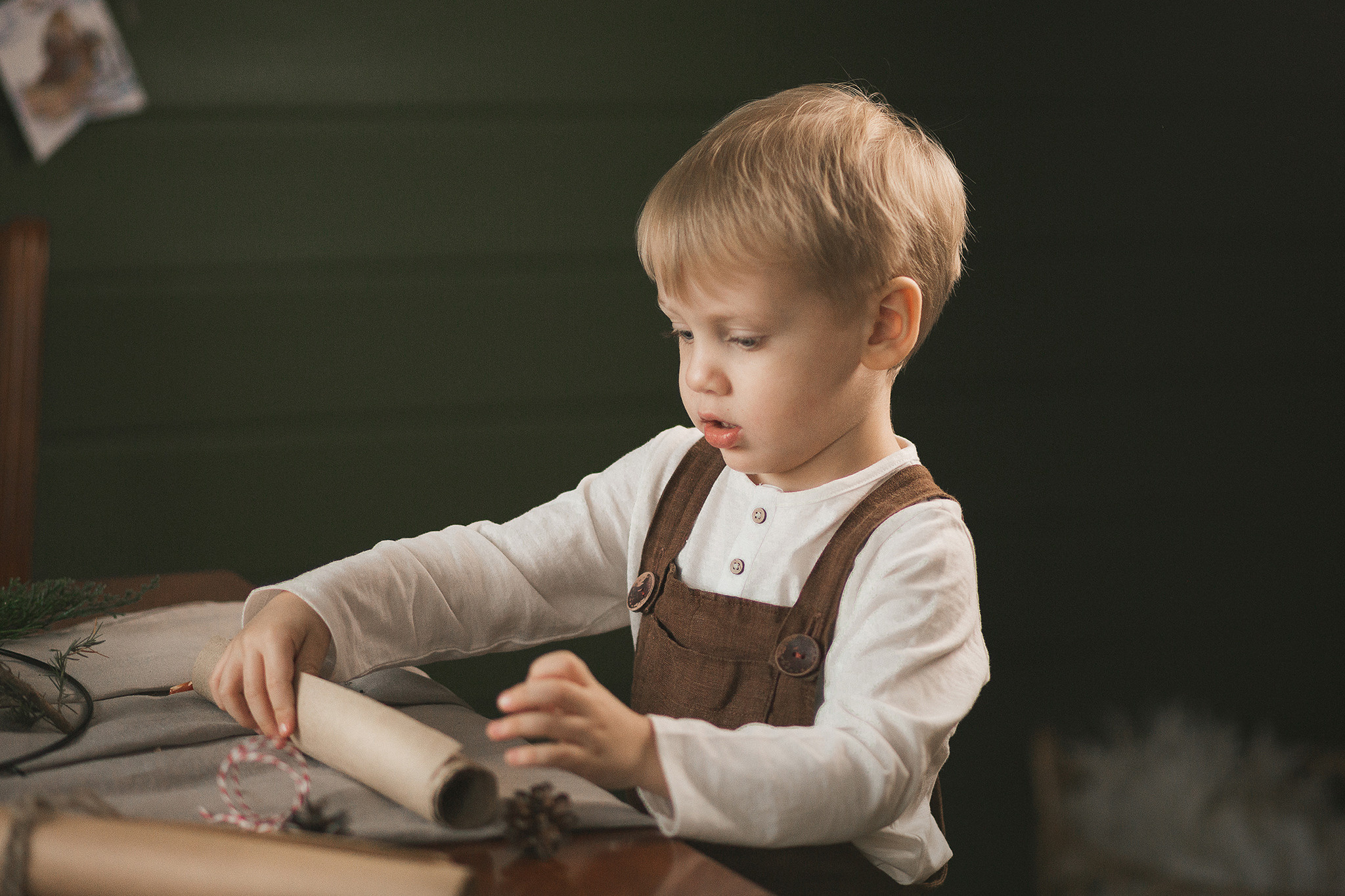Новогодняя в загородном домике. Семейный фотограф в Москве Марина Петра