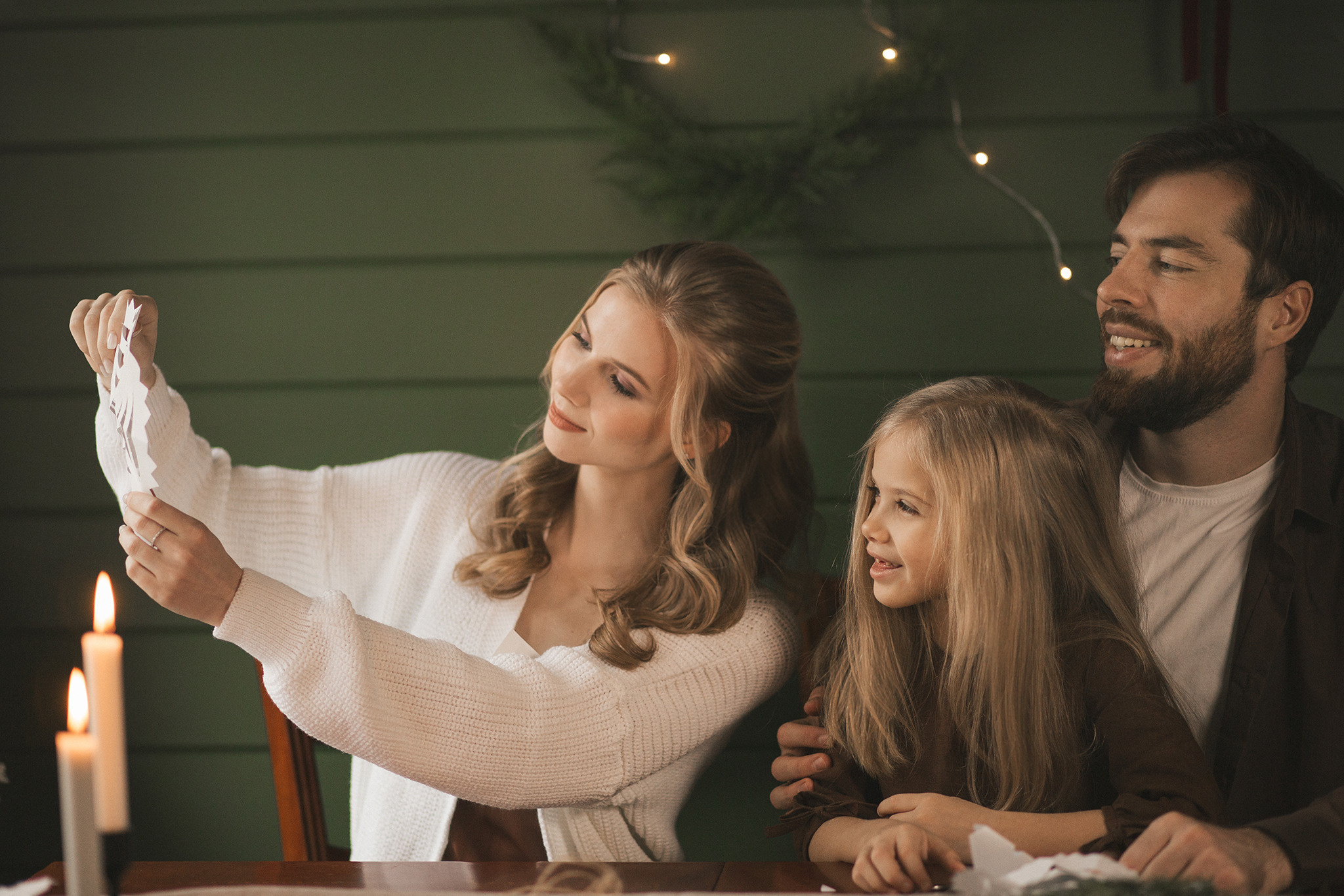 Новогодняя в Малаховке. Семейный фотограф в Москве Марина Петра