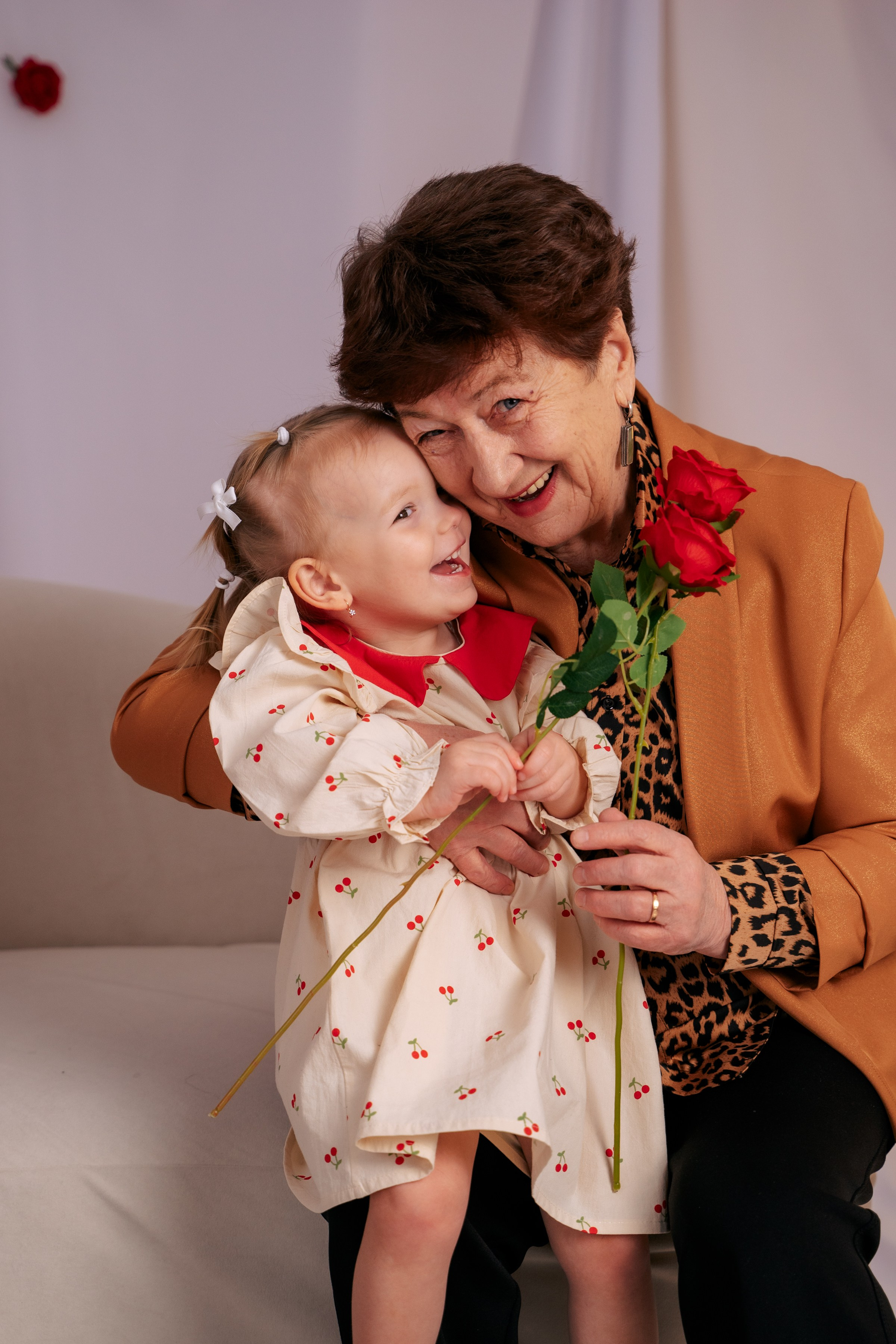 Катерина, Анна и их бабушки. Фотограф в Казани Алсу Багабиева