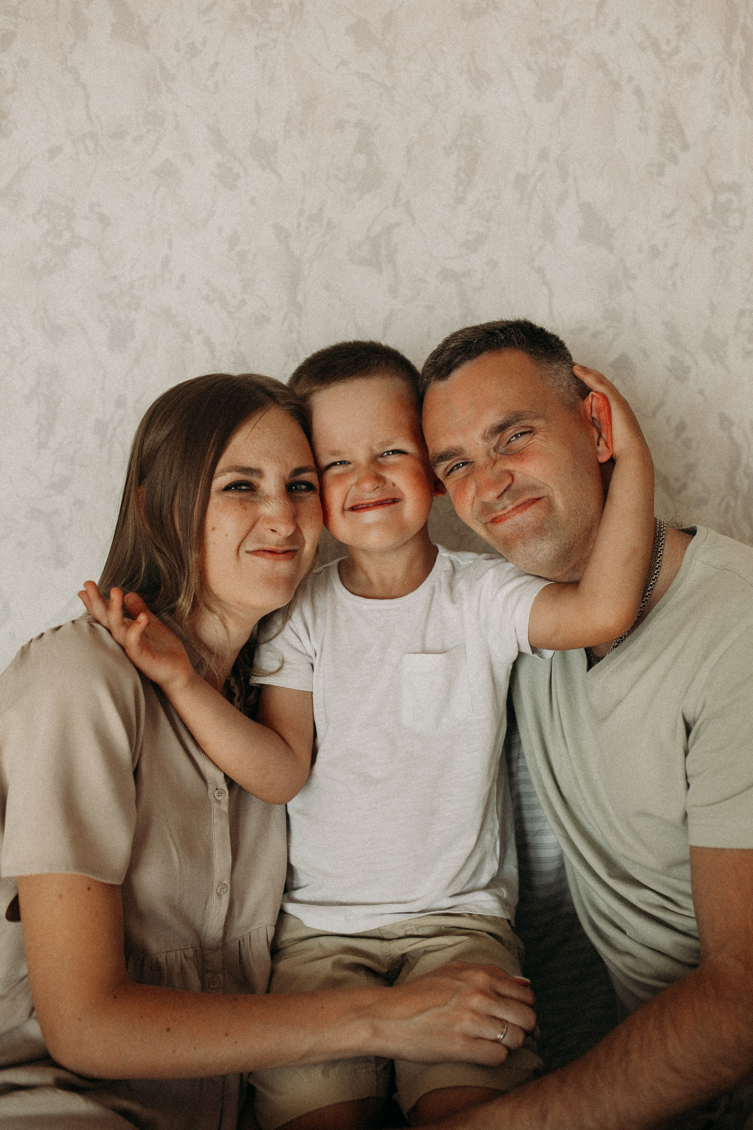Нина, Леша и Вова | домашняя. Фотограф в Санкт-Петербурге Анастасия Комолова