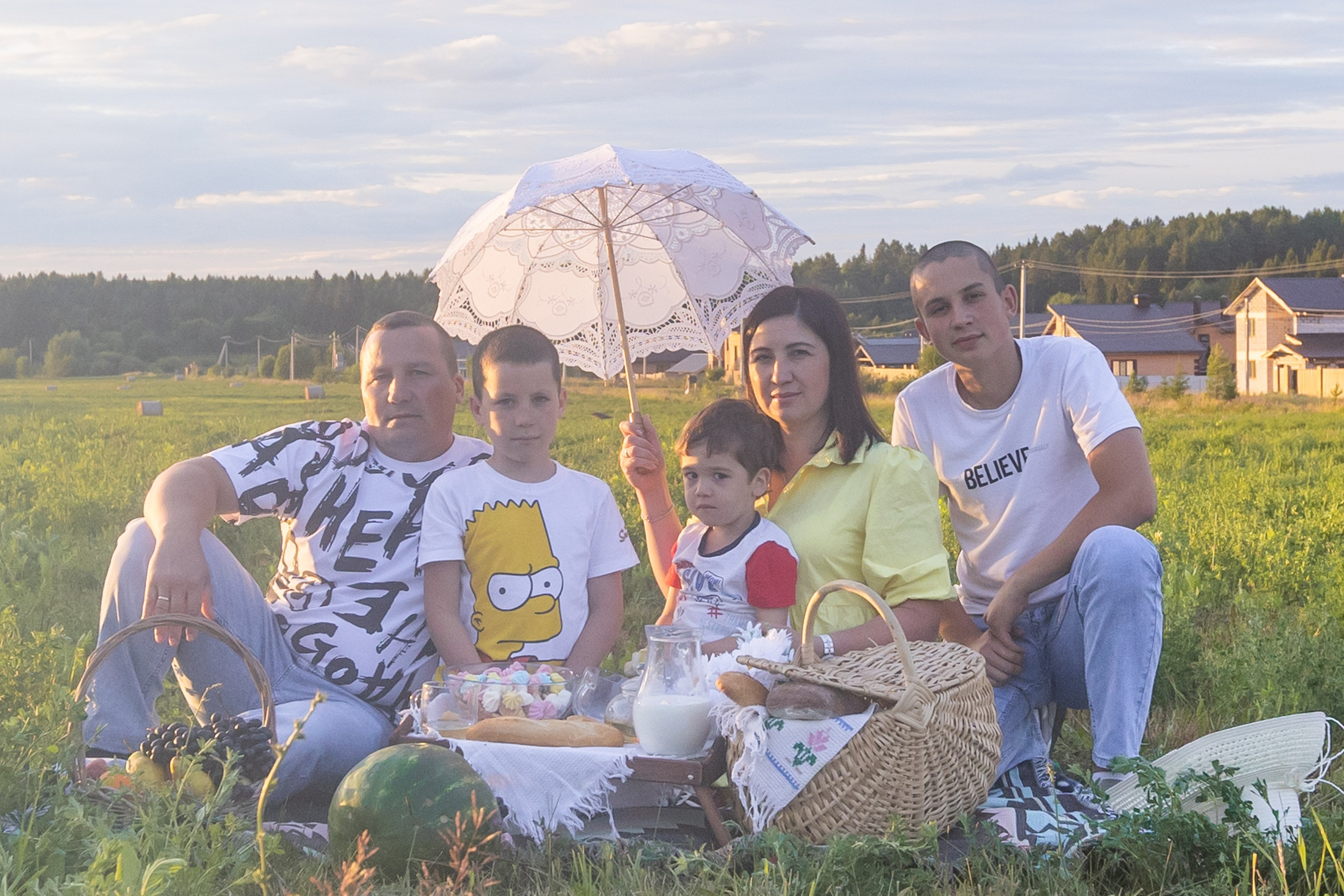 Семейная фотосессия Гиззатуллиных