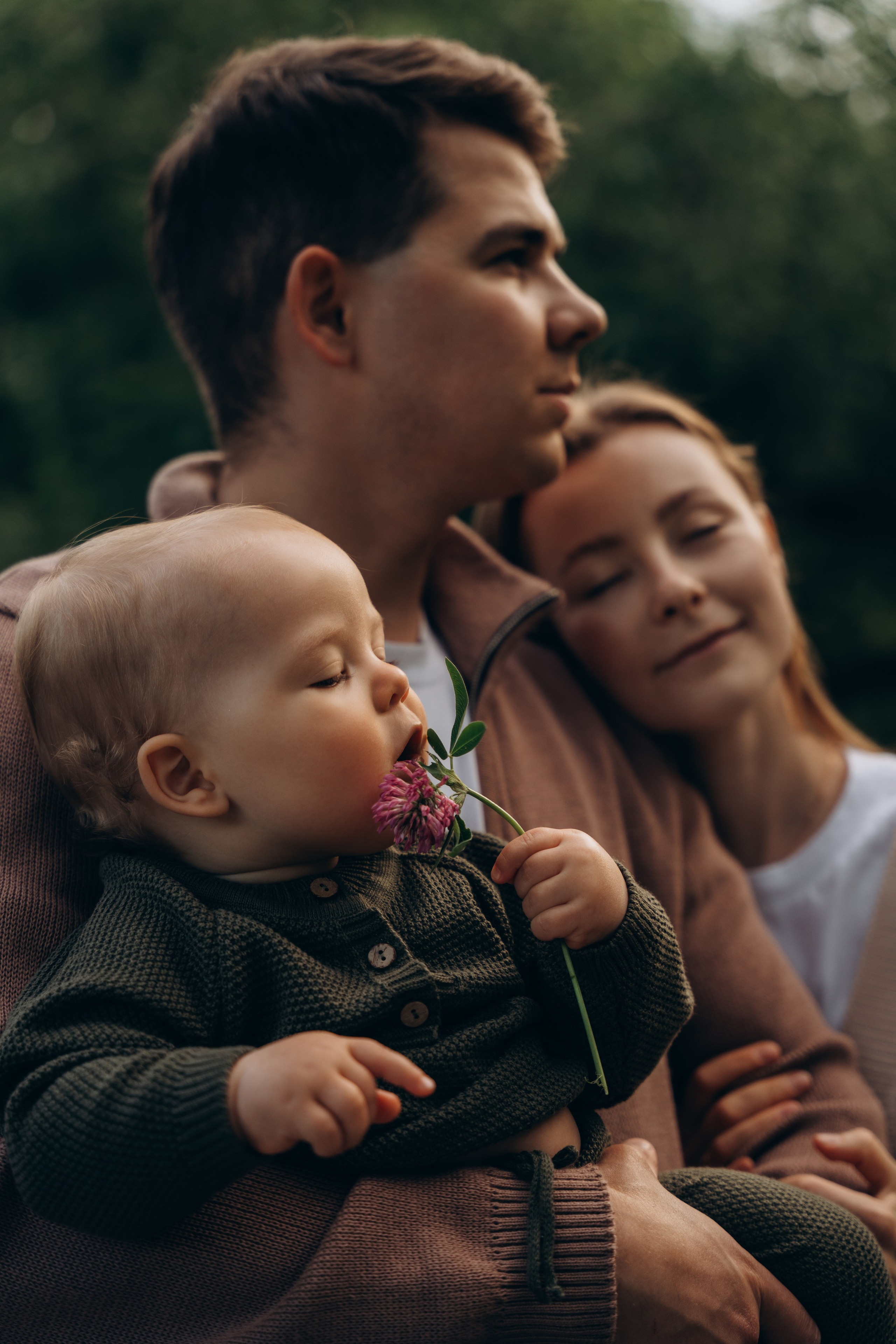 Лена, Костя, Елисей. Фотограф Мария Миллс | Минск
