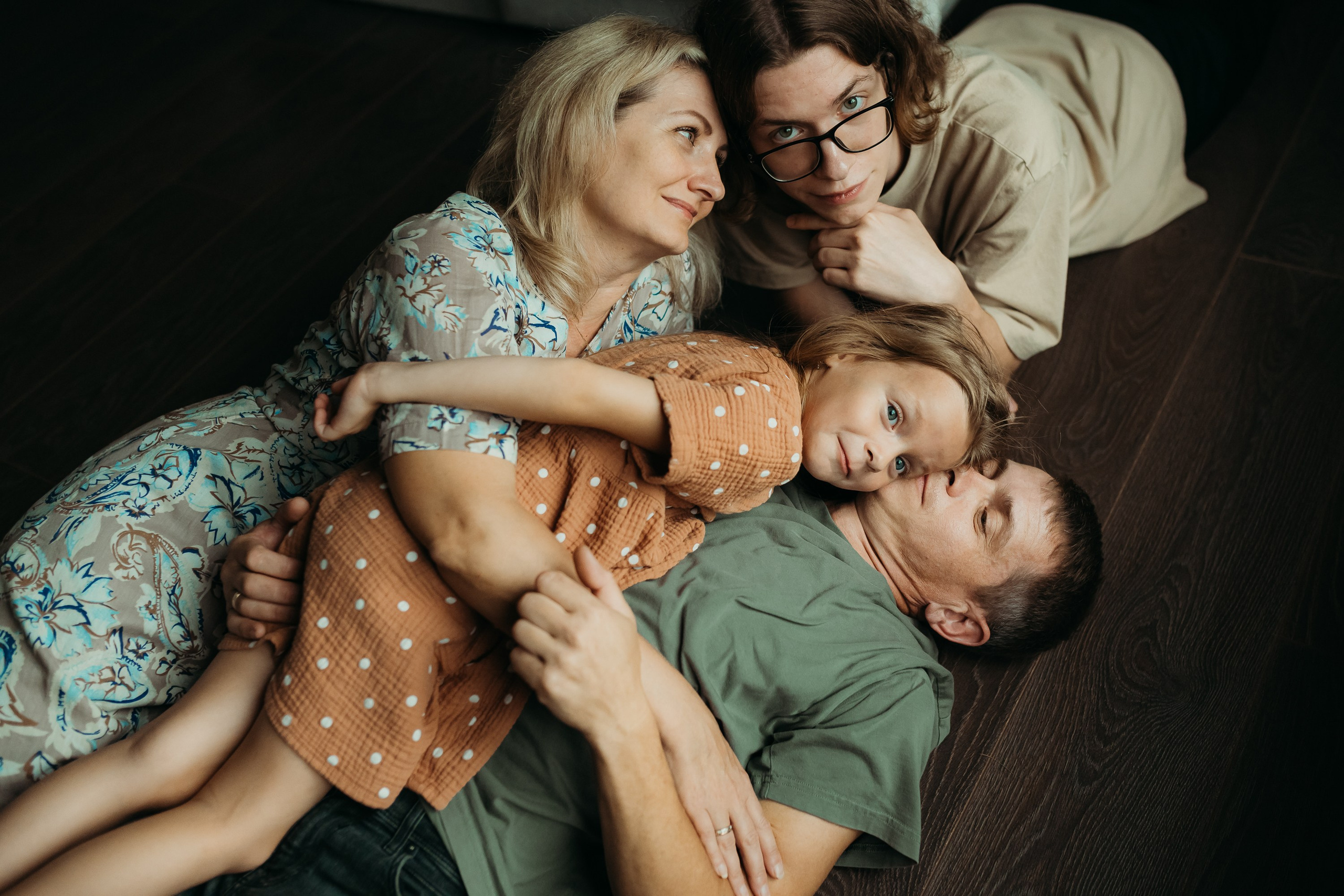 Марина, Леша, Саша и Маша. Семейный и детский фотограф в Новосибирске и Краснообске — Анна Ким