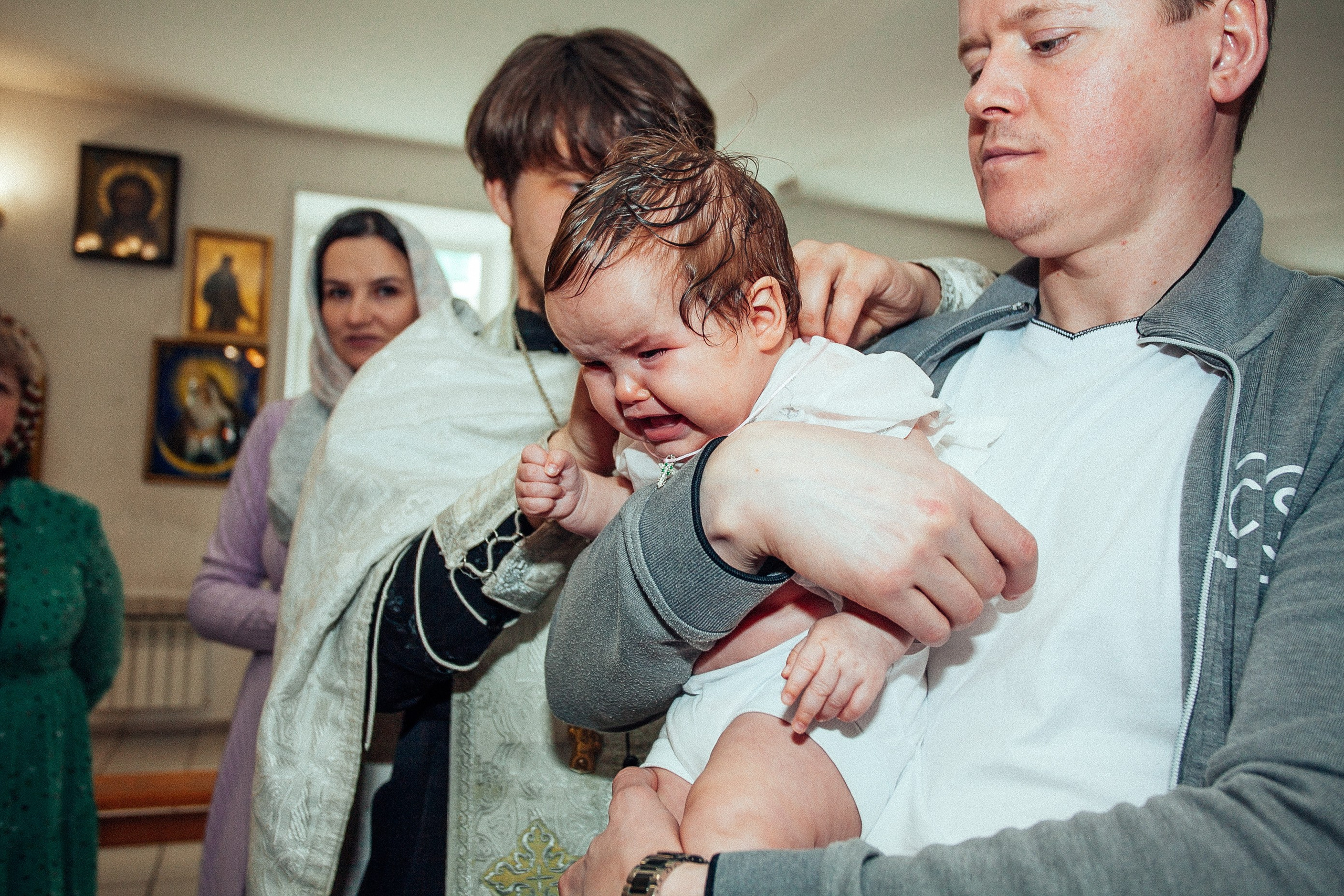Крещение. Фотограф Дарья Локотко в Красноярске