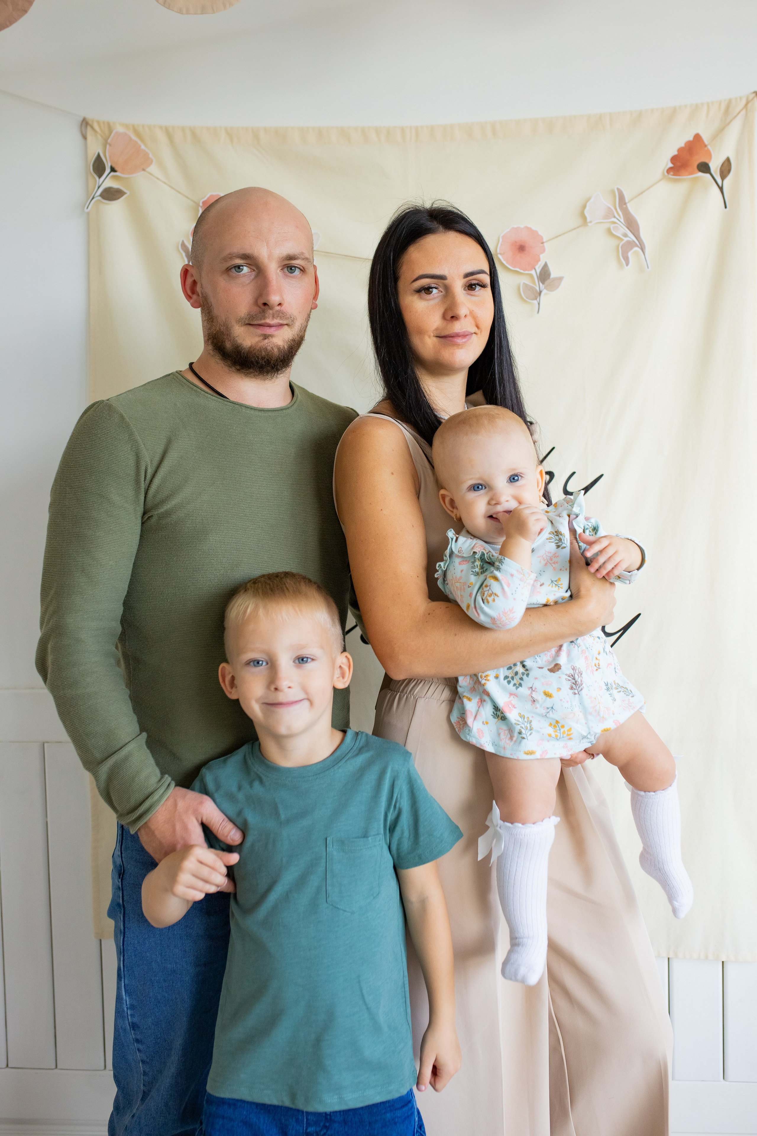 Первый день рождения Софии. Семейный и детский фотограф Новокузнецк Евгения Лебеденко