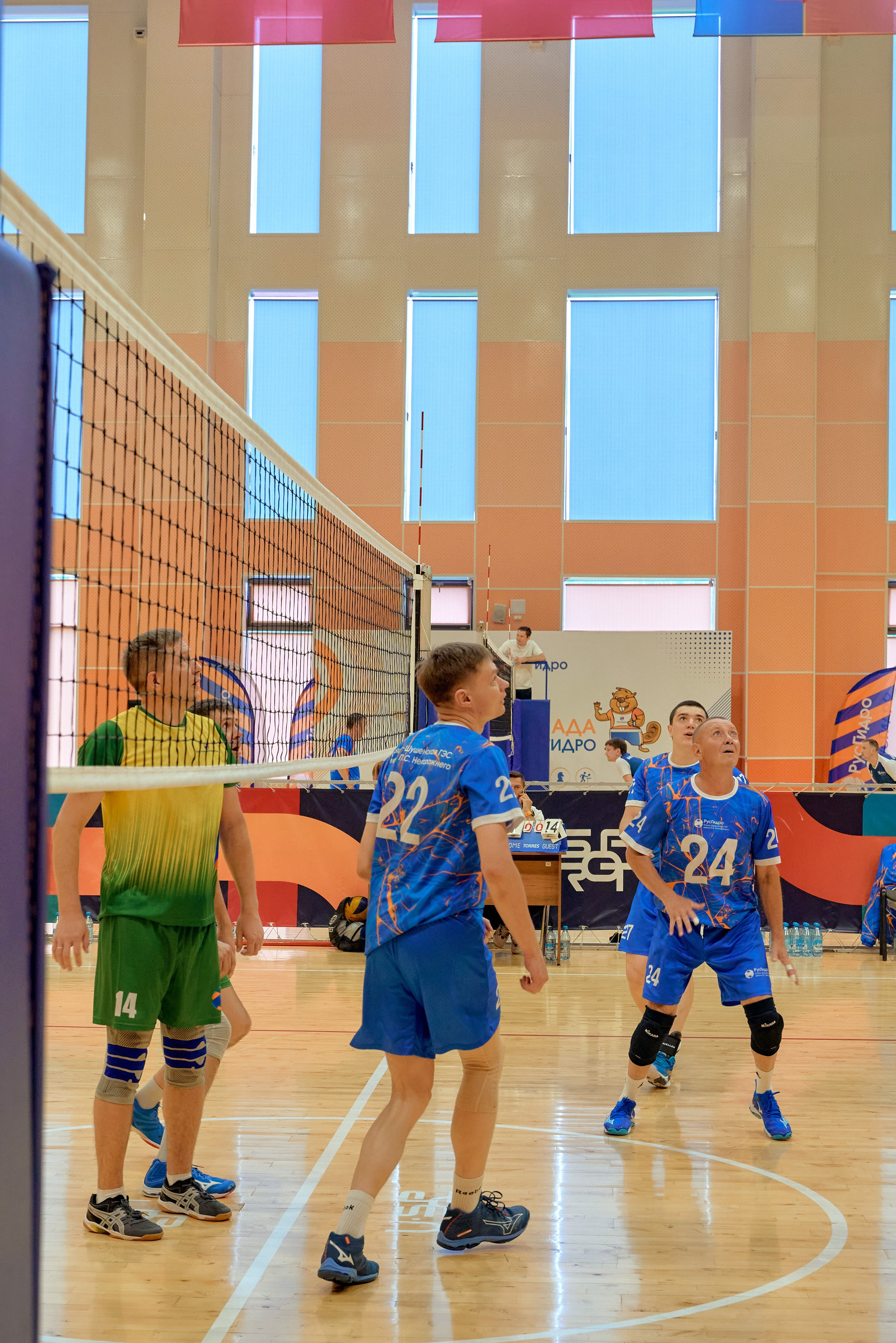 Спартакиада Группы РУСГИДРО | Волейбол. Александр Сазонов Красноярск