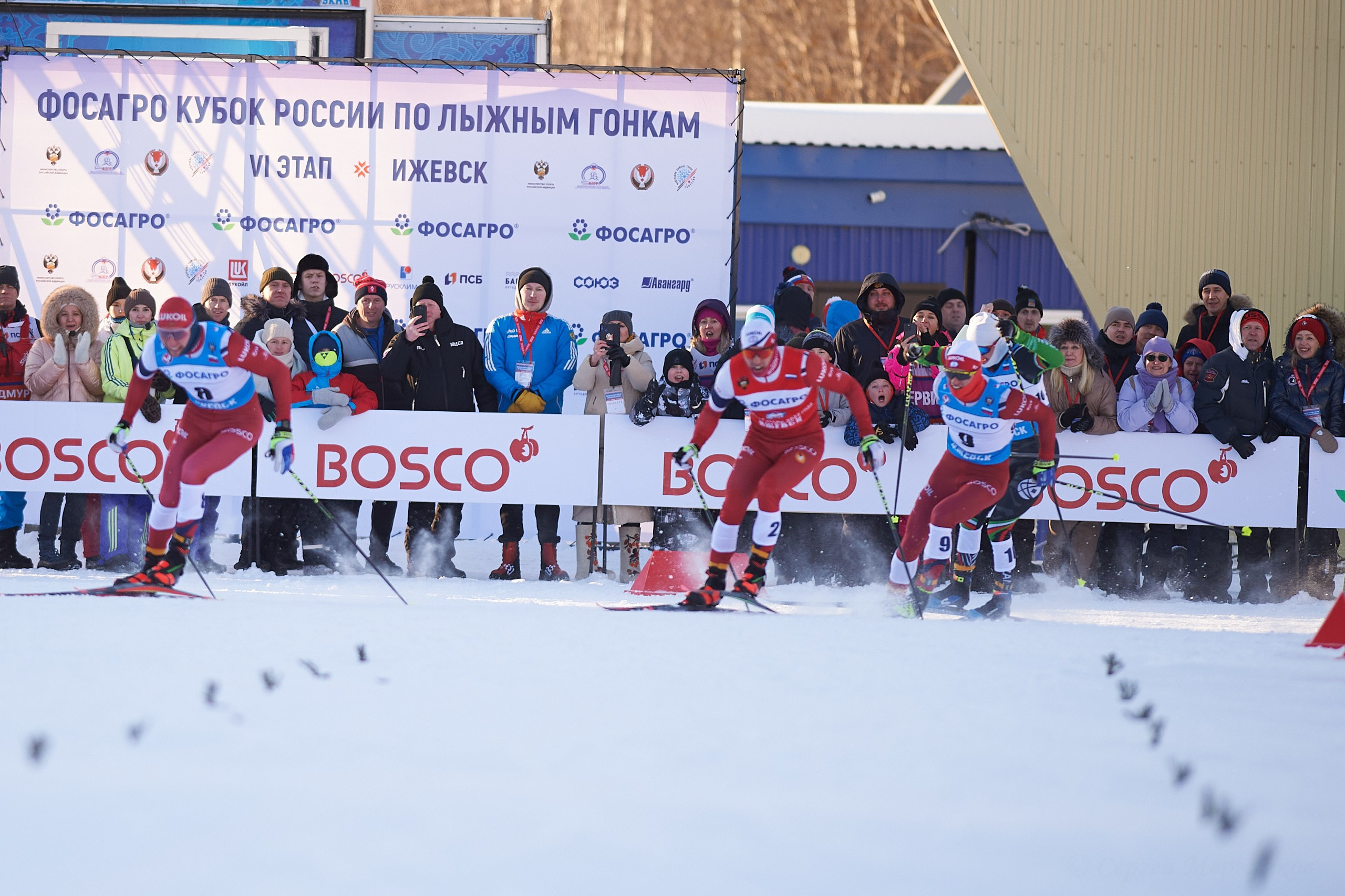 VI этап ФосАгро Кубка России по лыжным гонкам. Спринт. Ижевск 25.01.2025. Спортивный репортажный фотограф в Ижевске Сергей Мерзляков