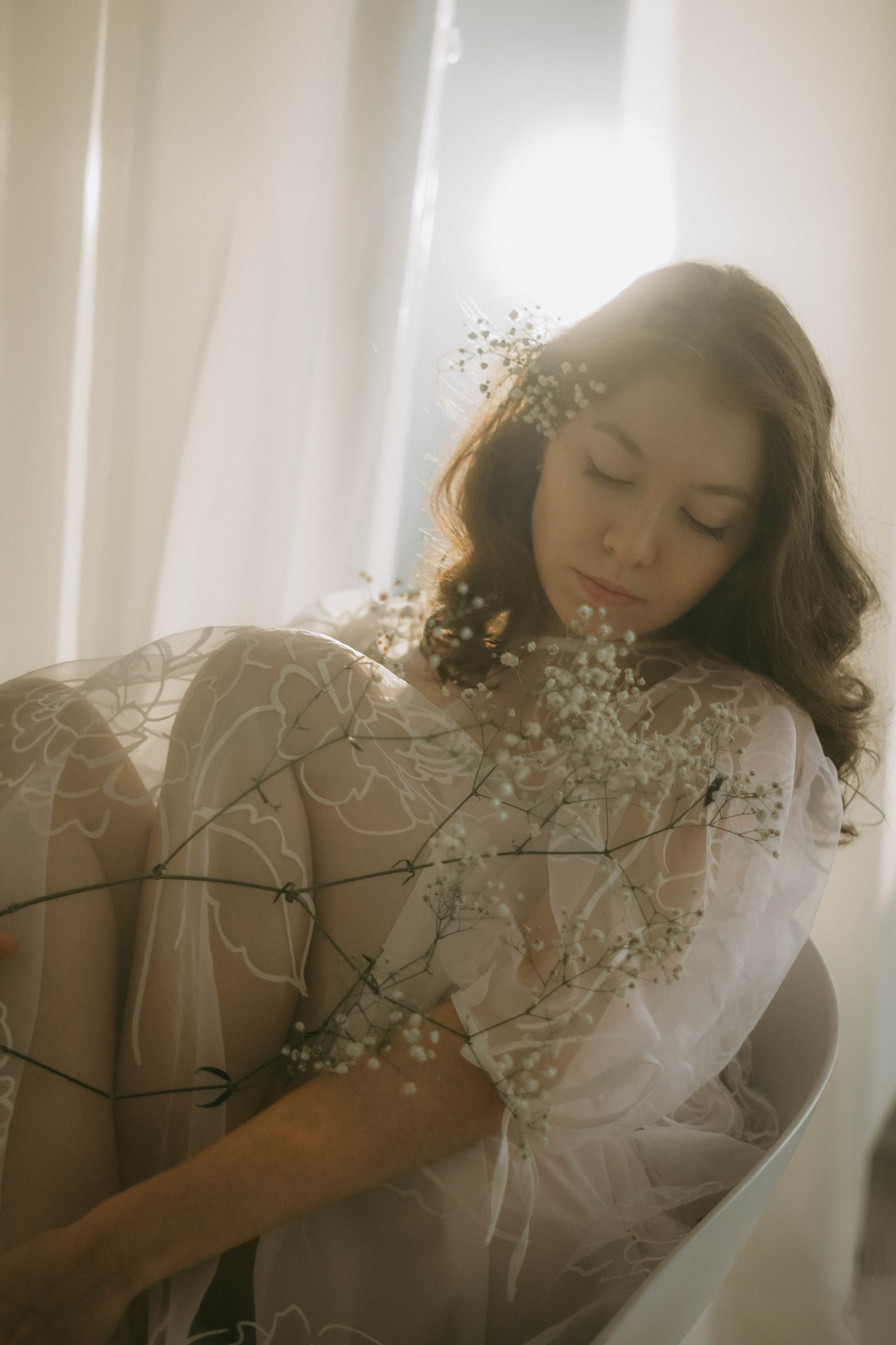 Анастасия. Фотосессия в студии. Портретный фотограф Дарья Бахматова | Нижний Новгород