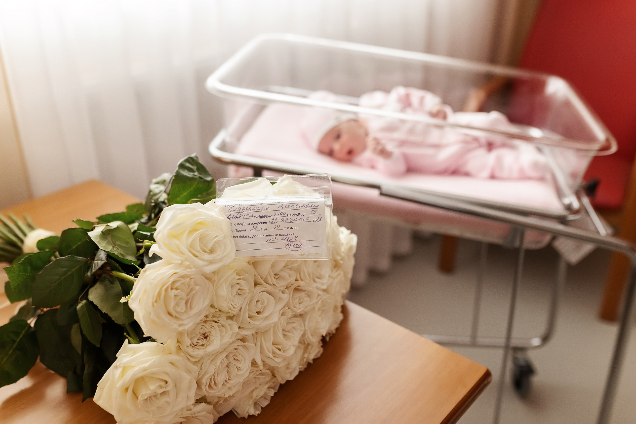 Выписка из роддома. Фотограф г. Москва Олеся Пантелеева