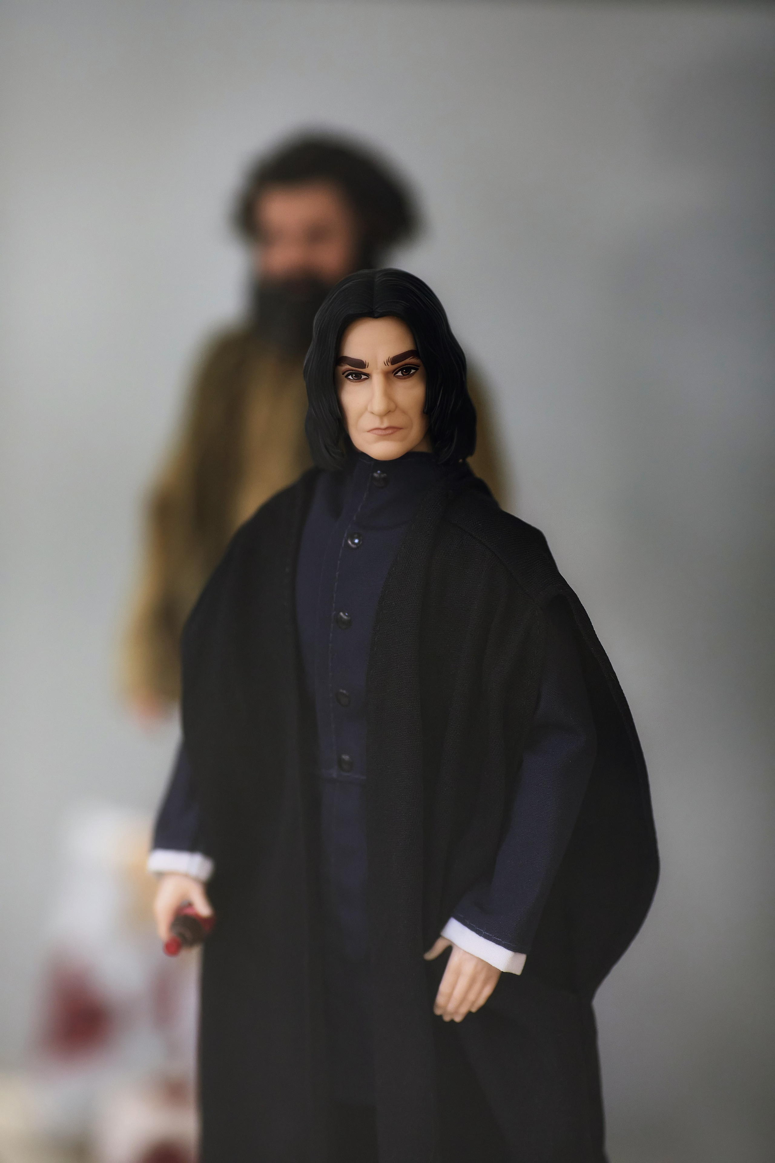 Кукольный Северус Снегг крупным планом