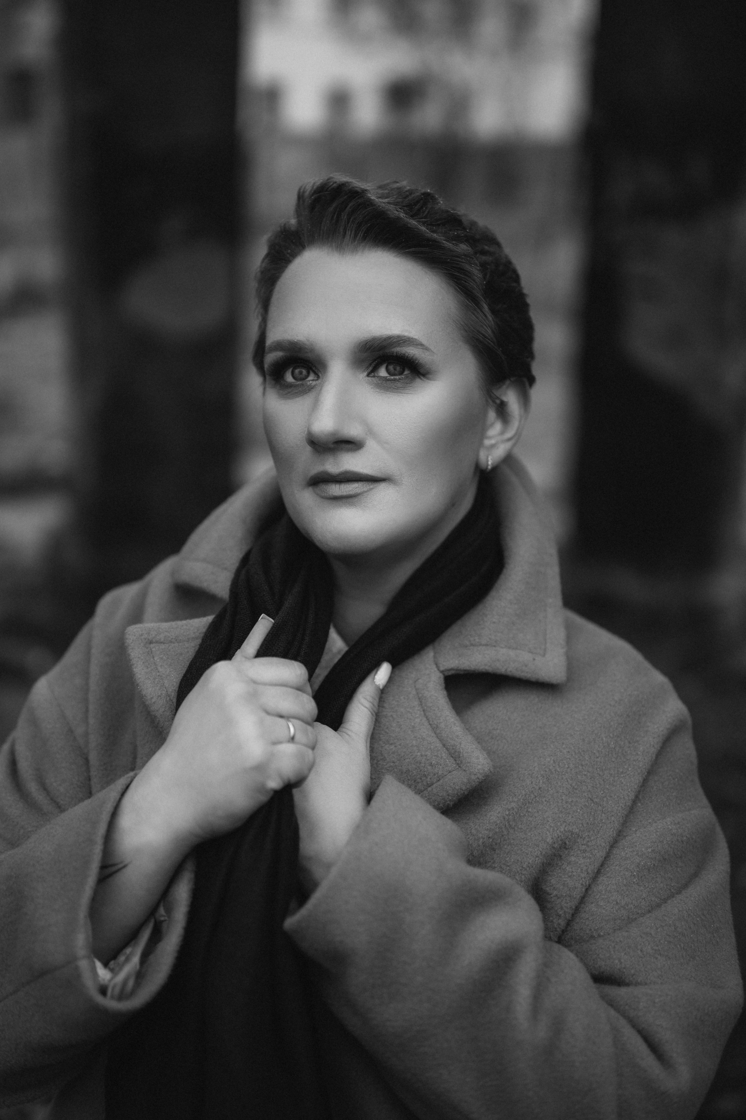 Портретная фотоссесия на улице после дождя. Семейный свадебный фотограф Екатеринбург Первоуральск Шарнина Алёна