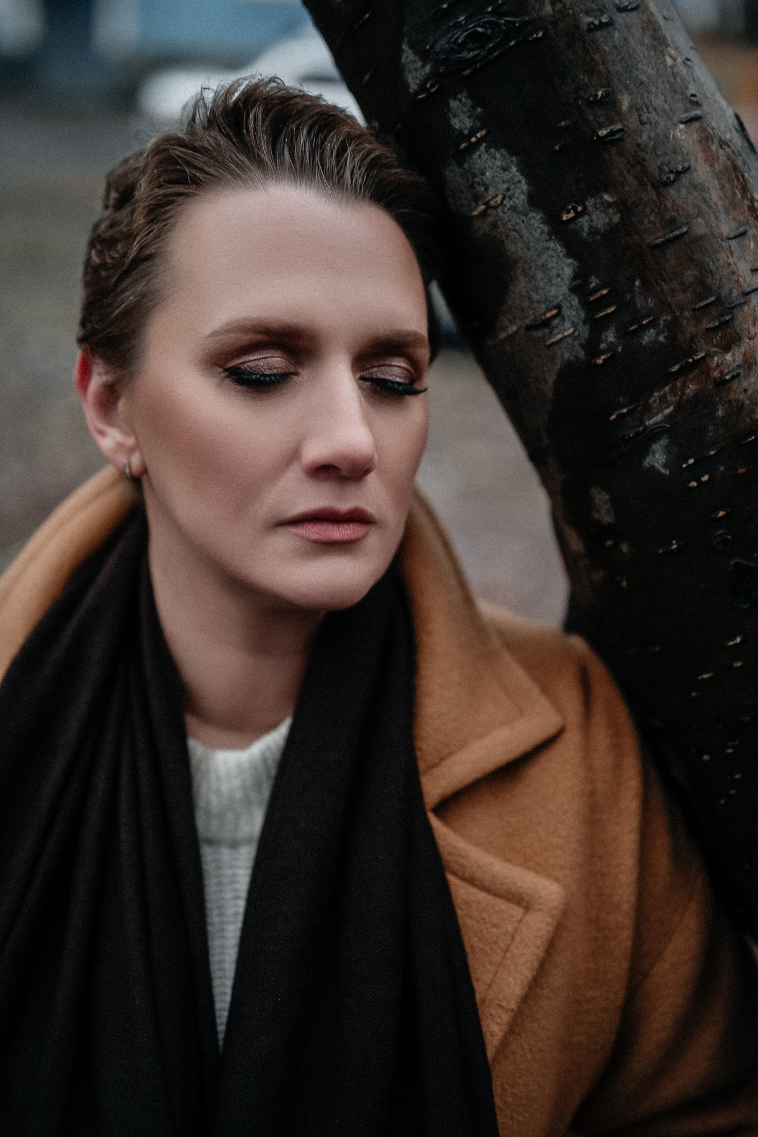 Портретная фотоссесия на улице после дождя. Семейный свадебный фотограф Екатеринбург Первоуральск Шарнина Алёна