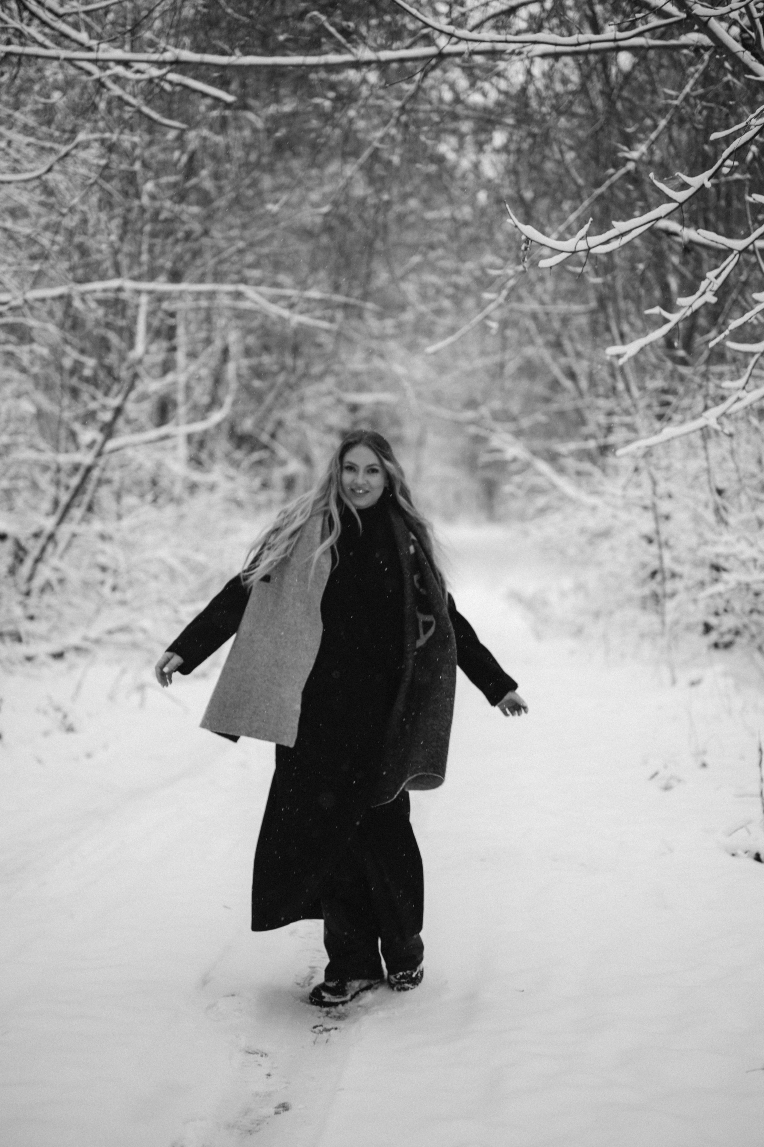 Фотосессия в заснеженном городе. Семейный свадебный фотограф Екатеринбург Первоуральск Шарнина Алёна