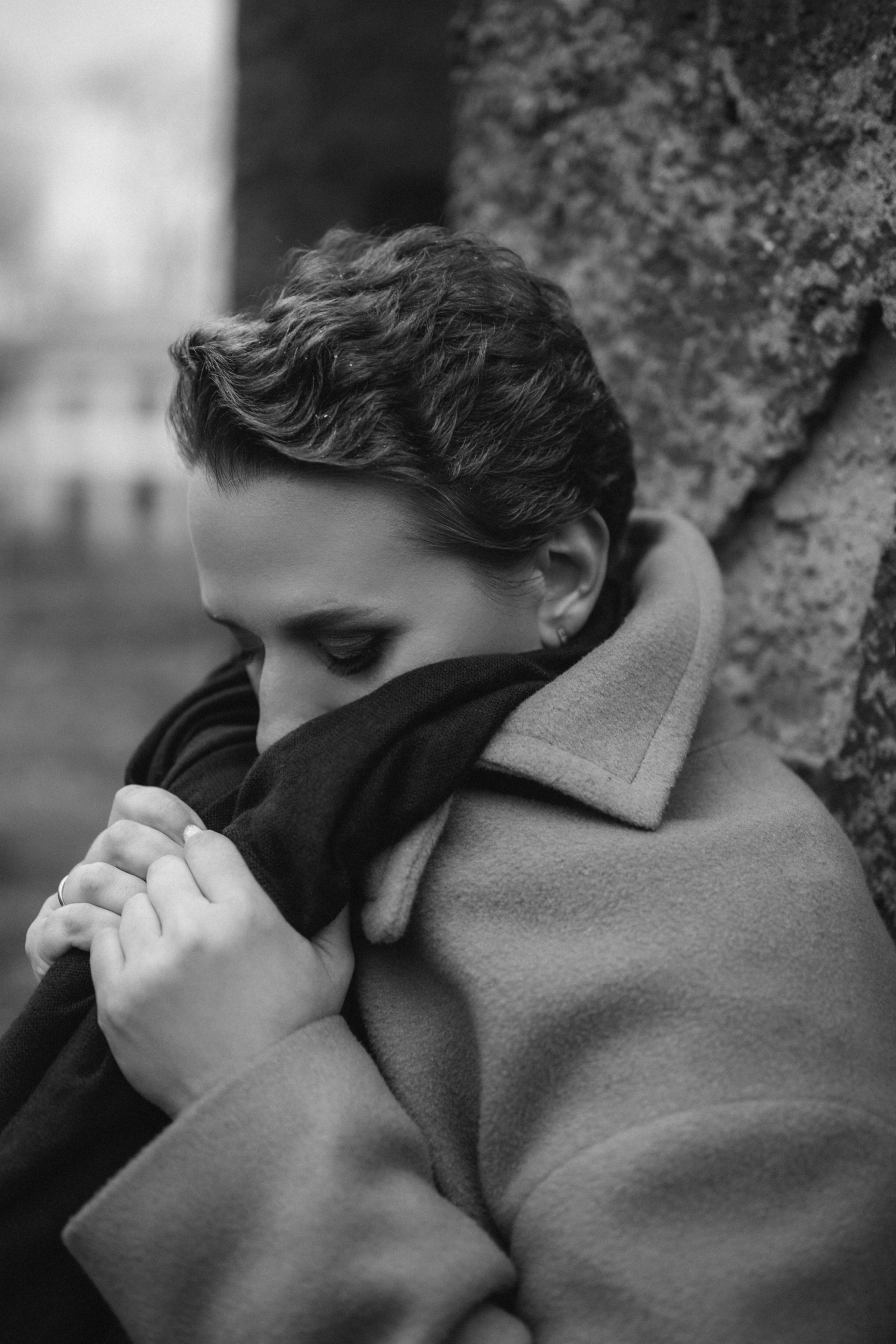 Портретная фотоссесия на улице после дождя. Семейный свадебный фотограф Екатеринбург Первоуральск Шарнина Алёна