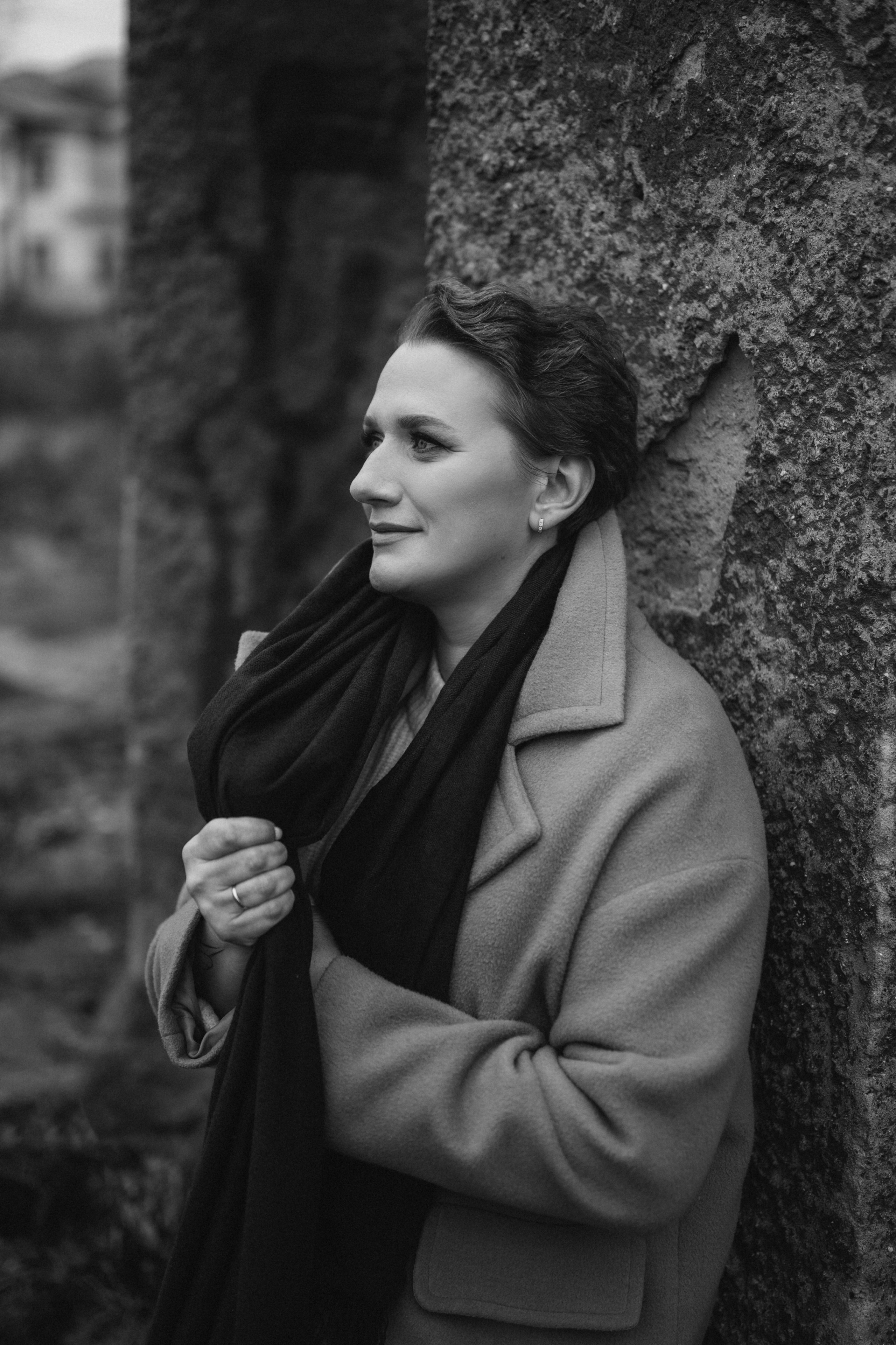 Портретная фотоссесия на улице после дождя. Семейный свадебный фотограф Екатеринбург Первоуральск Шарнина Алёна