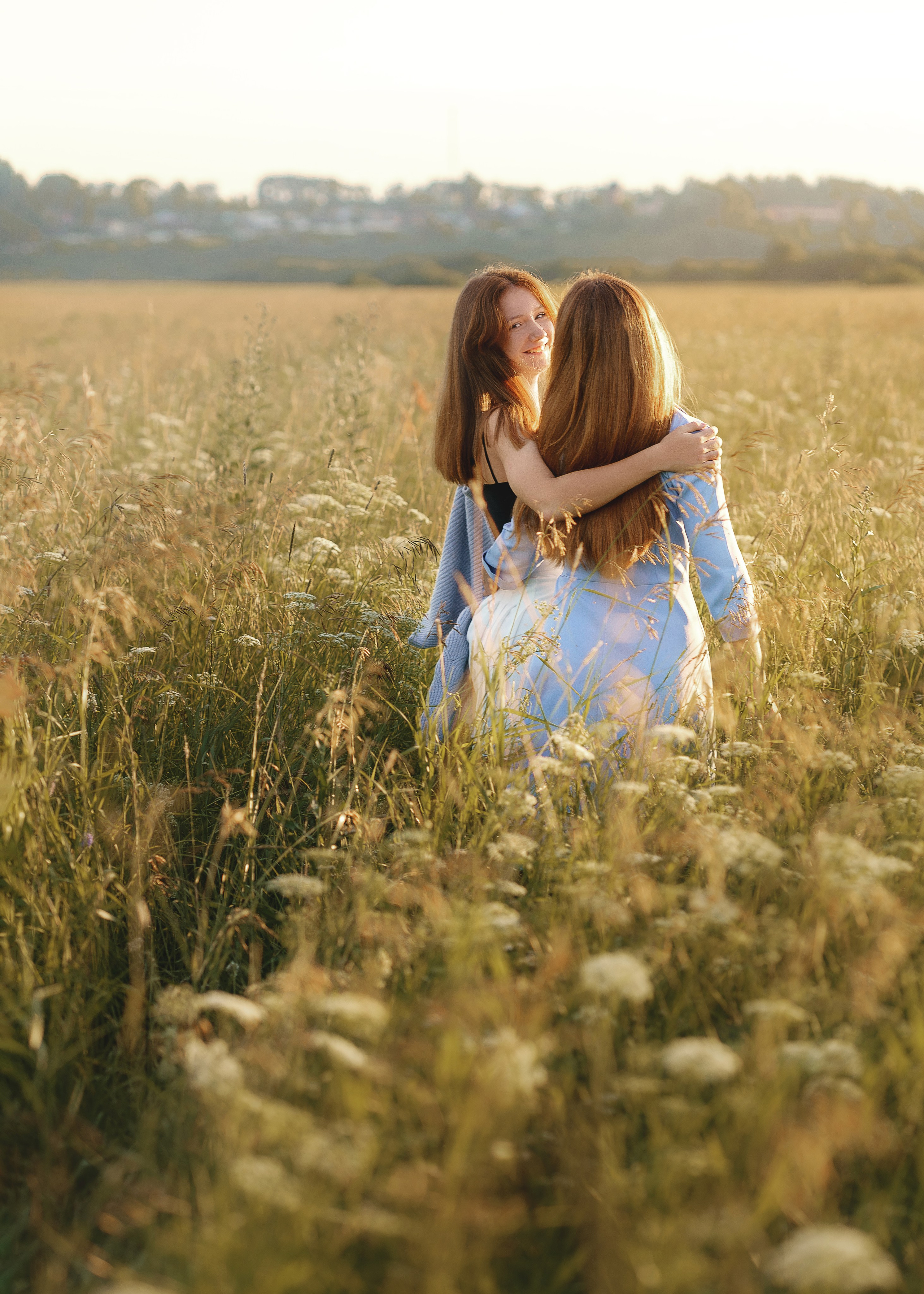 Мама и дочка. Татьяна Тагель