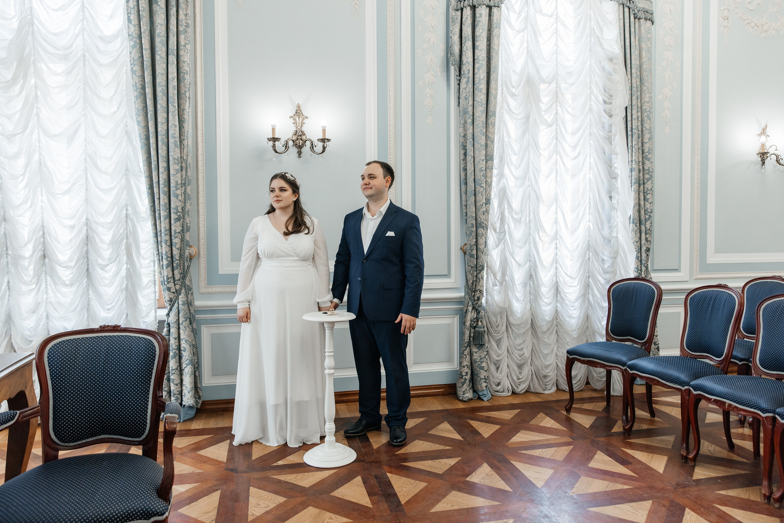 Анастасия и Никита | Библиотека им. Боголюбова. Фотограф Москва Шептаев Артём