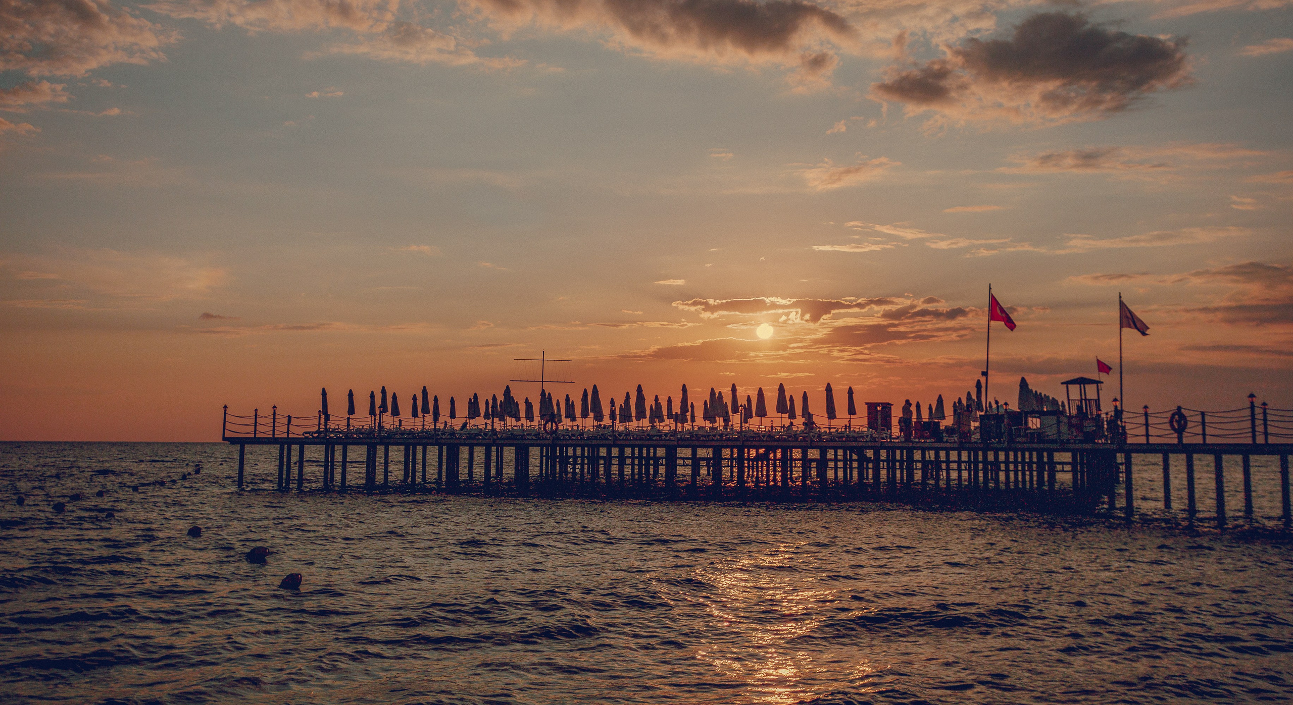 как снимать закат