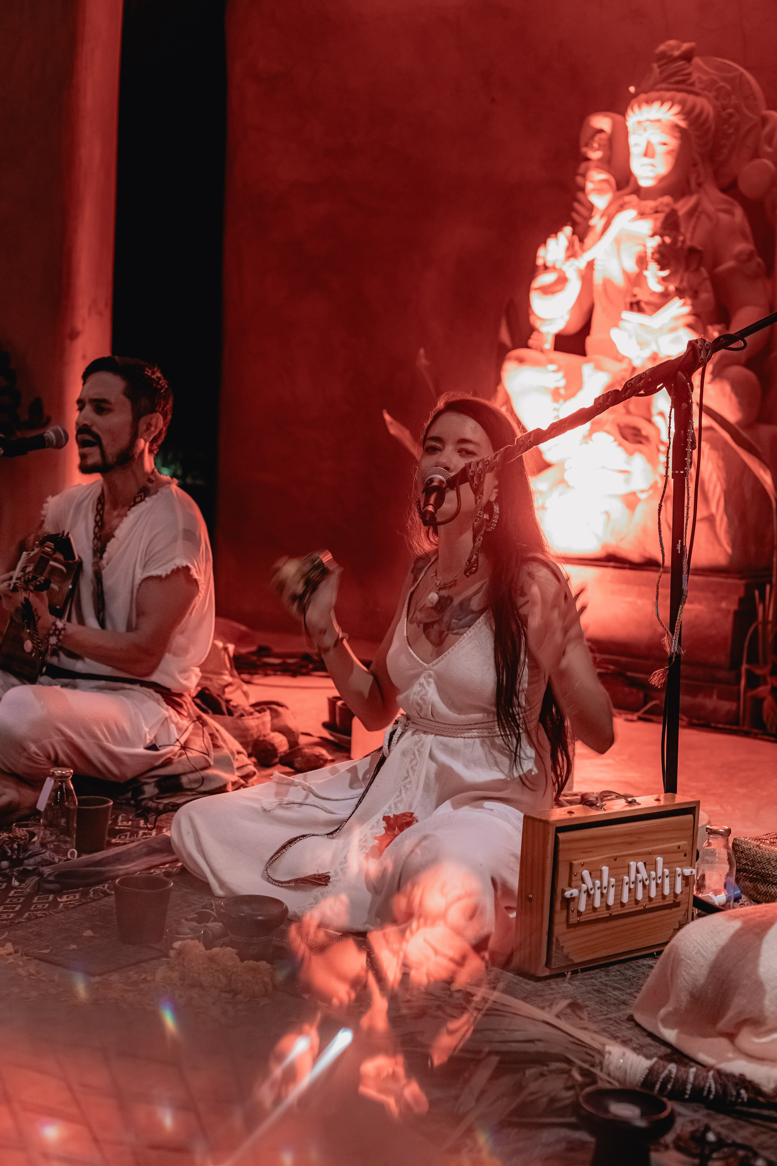 Cacao ceremony Full moon jan w Juan. Mariam Bagdasaryan