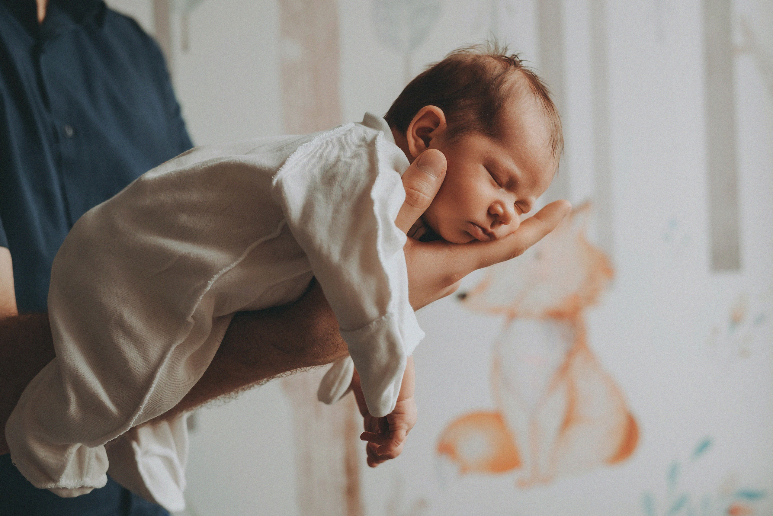 Домашняя фотосессия новорожденной Кати. Семейный и детский фотограф Кущ Наташа