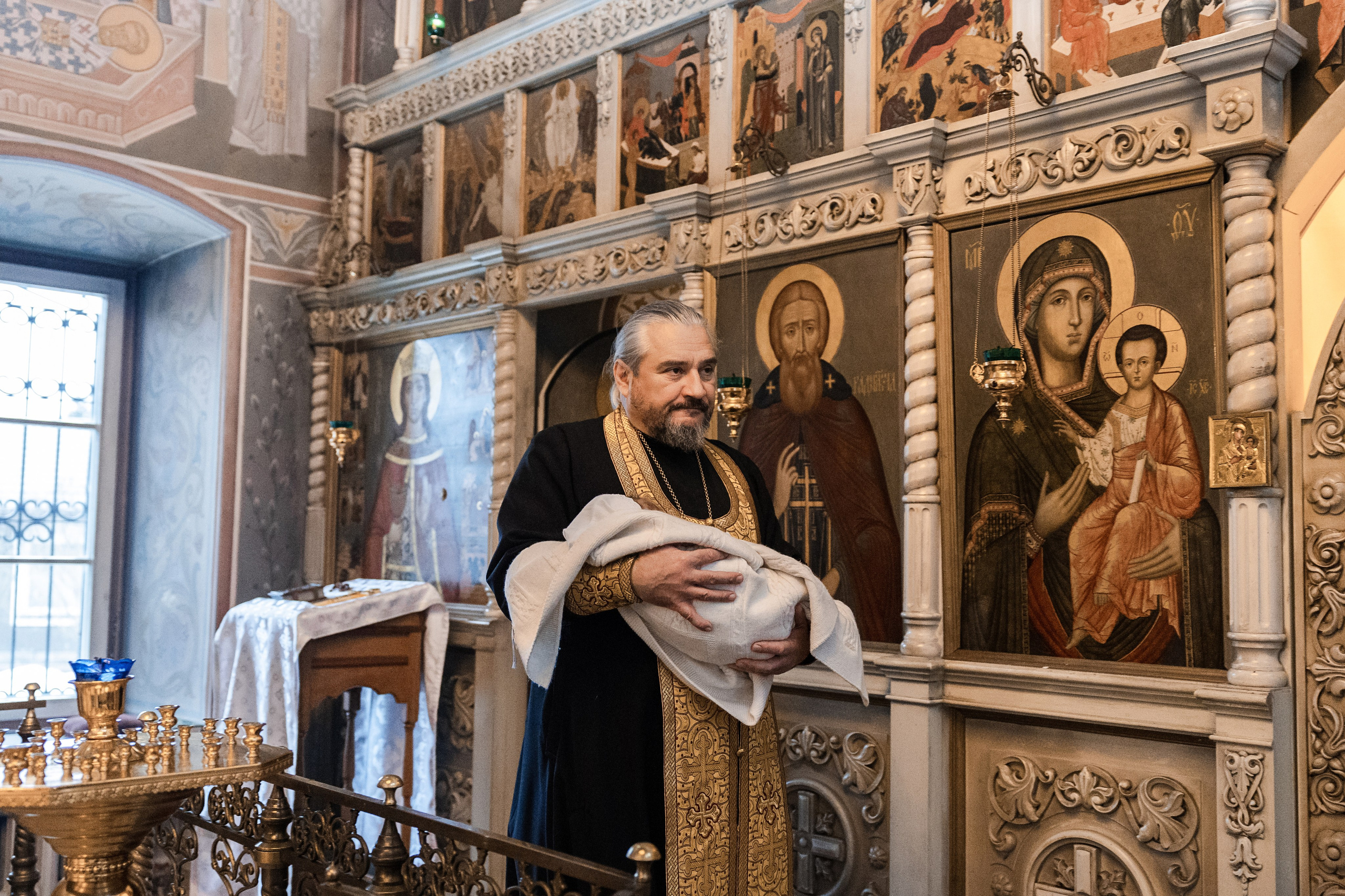 Крещение Тимофея. Фотограф Крещение, Выписка москва