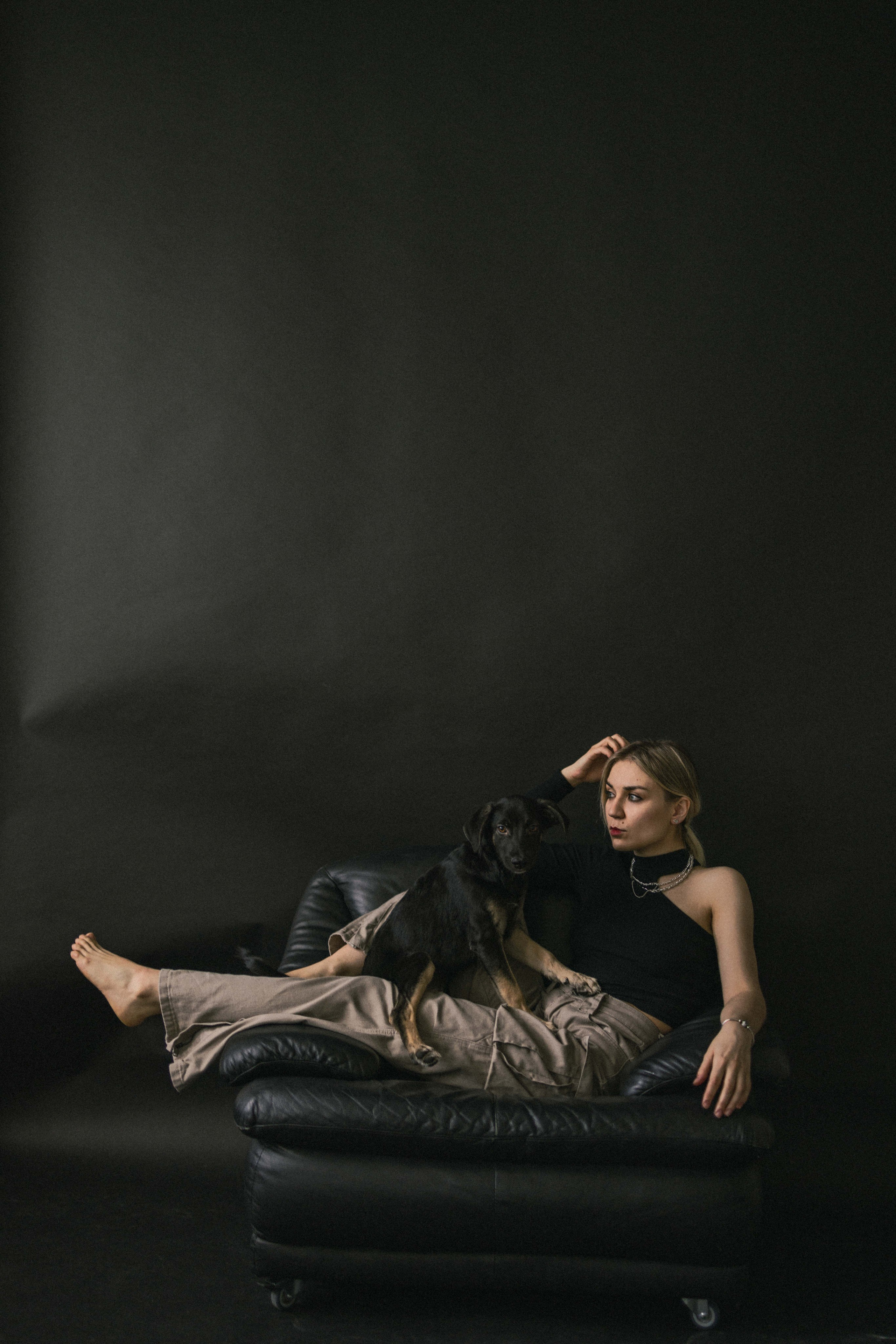 Крис и Тэдди. Фотограф-анималист в Москве Лера Черноног