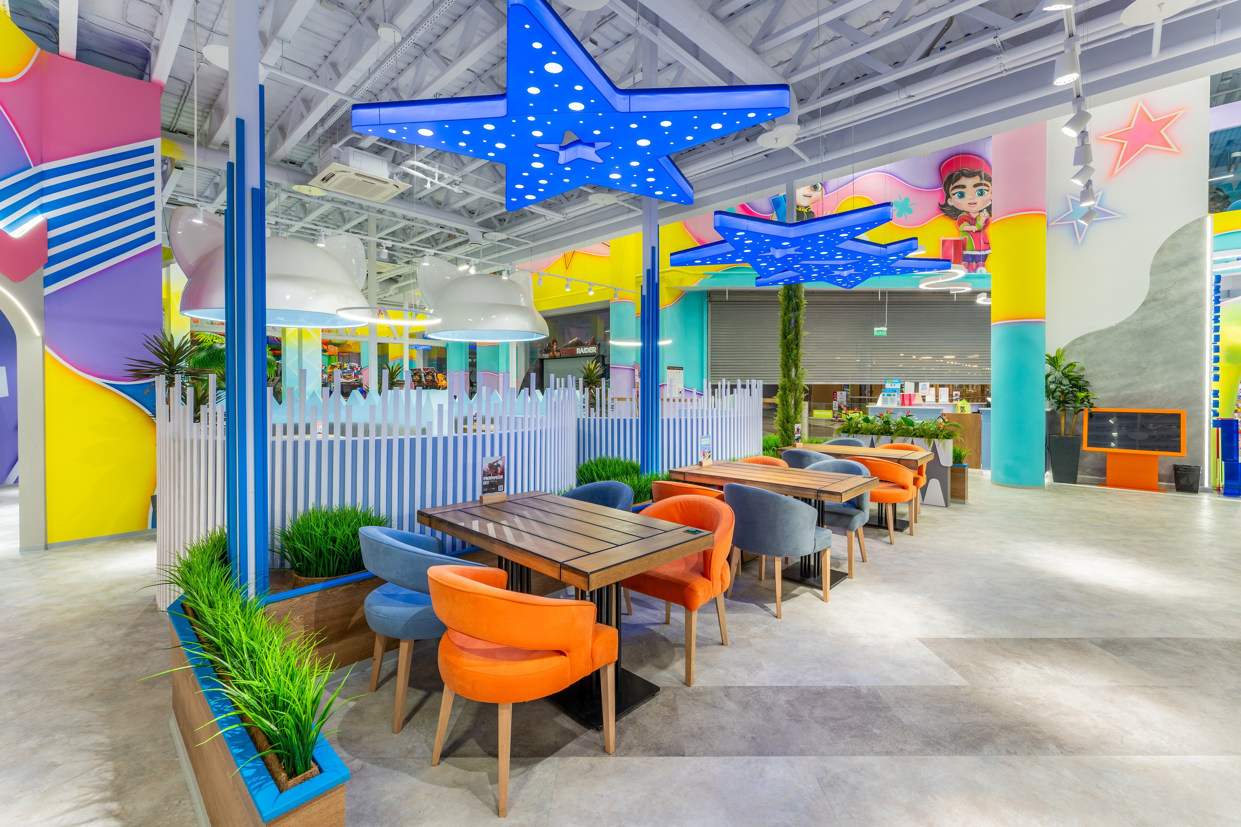 Парк развлечений Joki Joya Лефортово. Интерьерный фотограф Александра Солдатова