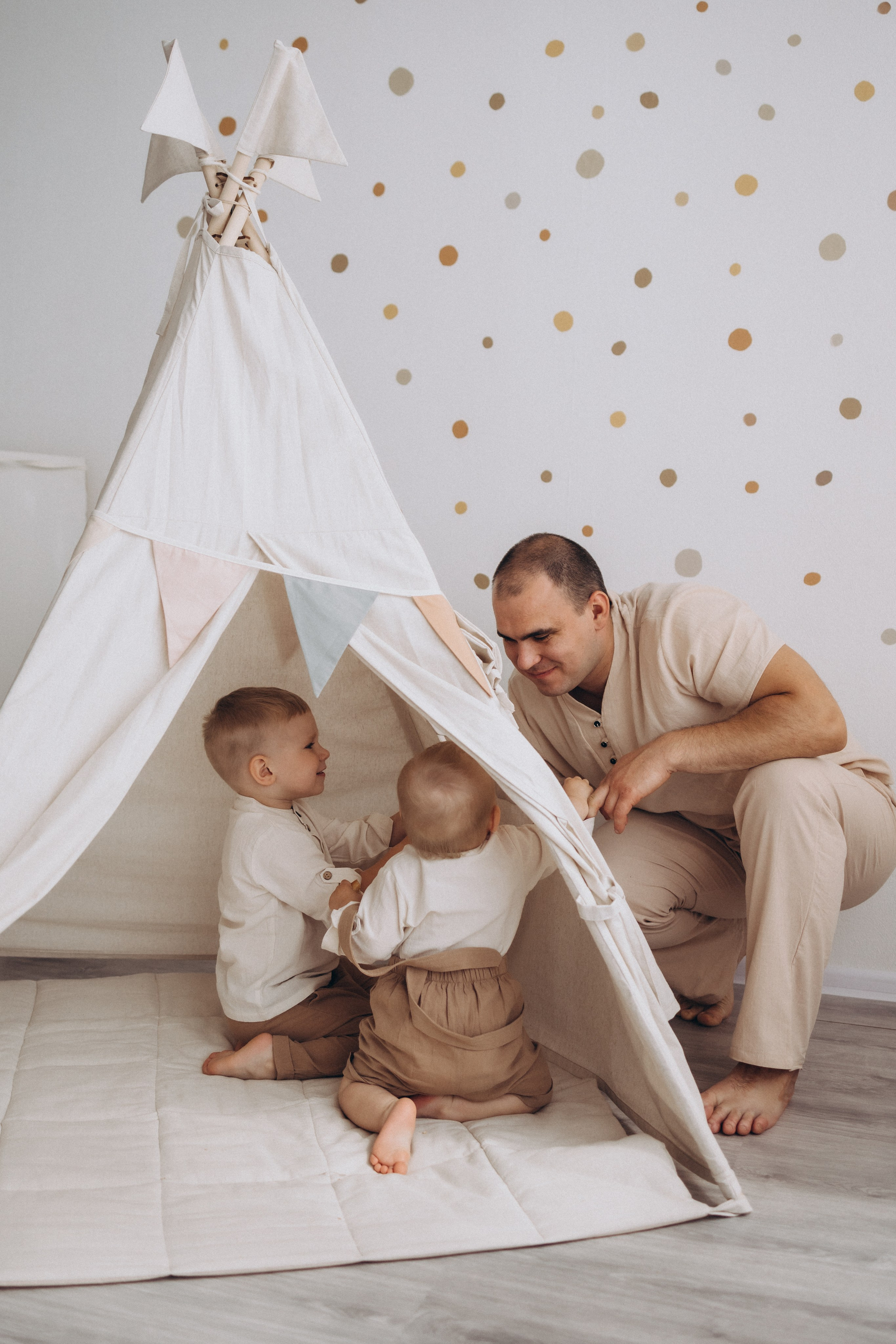 Никита, Любовь, Тимофей, Михаил. Фотограф Нижний Новгород