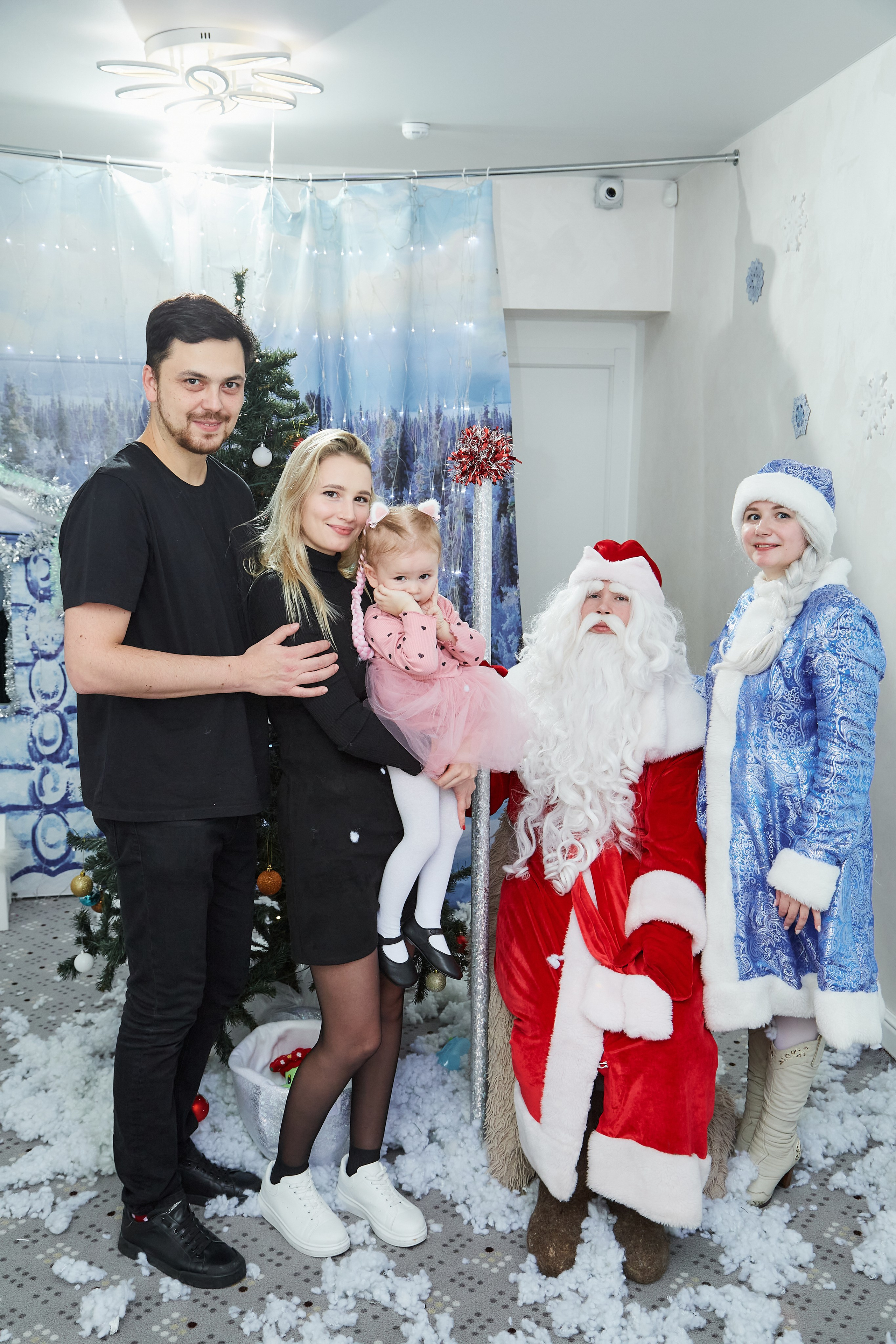 Бизи Кидз Новогодний репортаж с аниматорами. Кокорин Евгений Фотограф